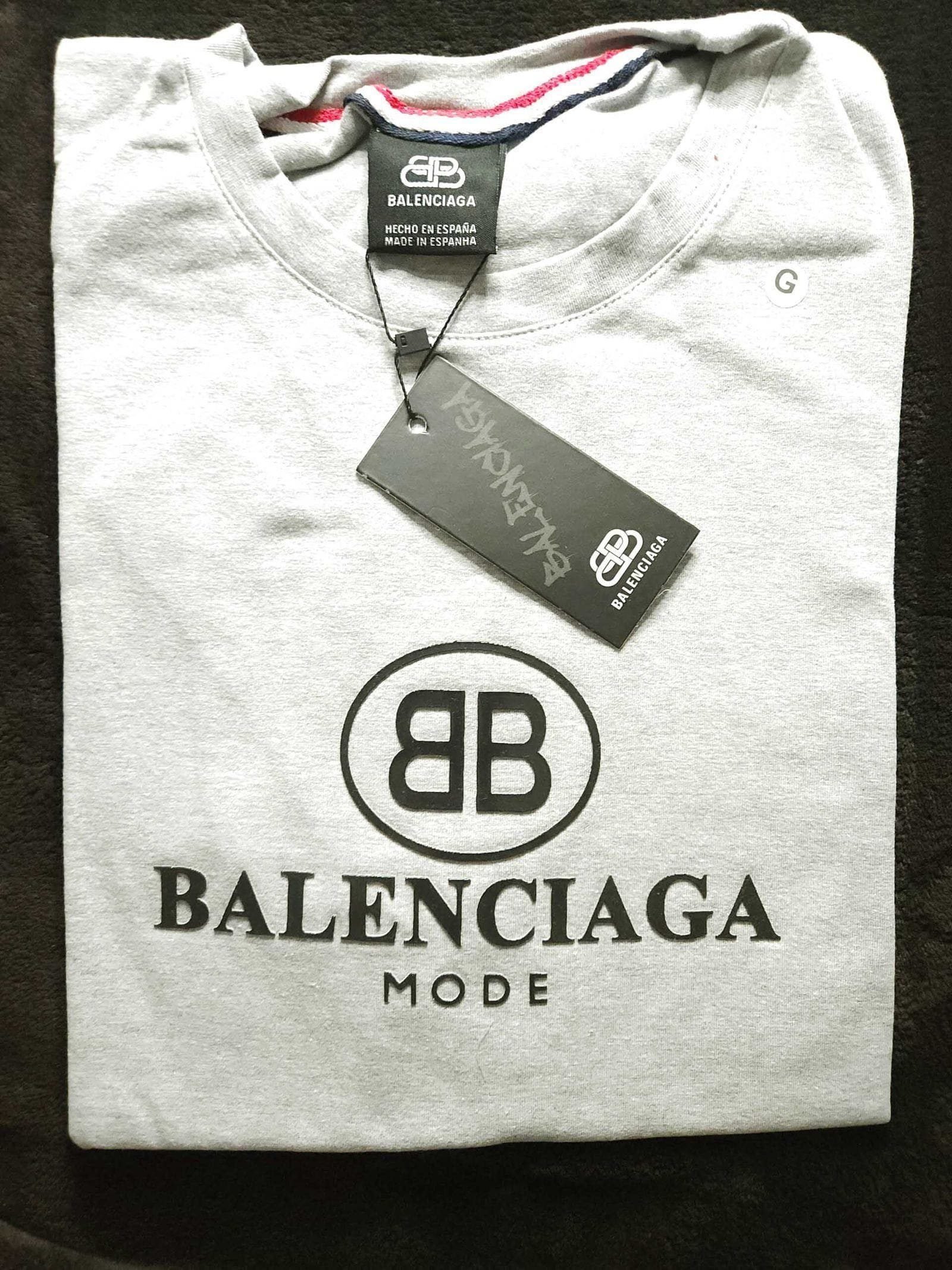 Camisa Balenciaga G Peruana 40.1 com Elastano