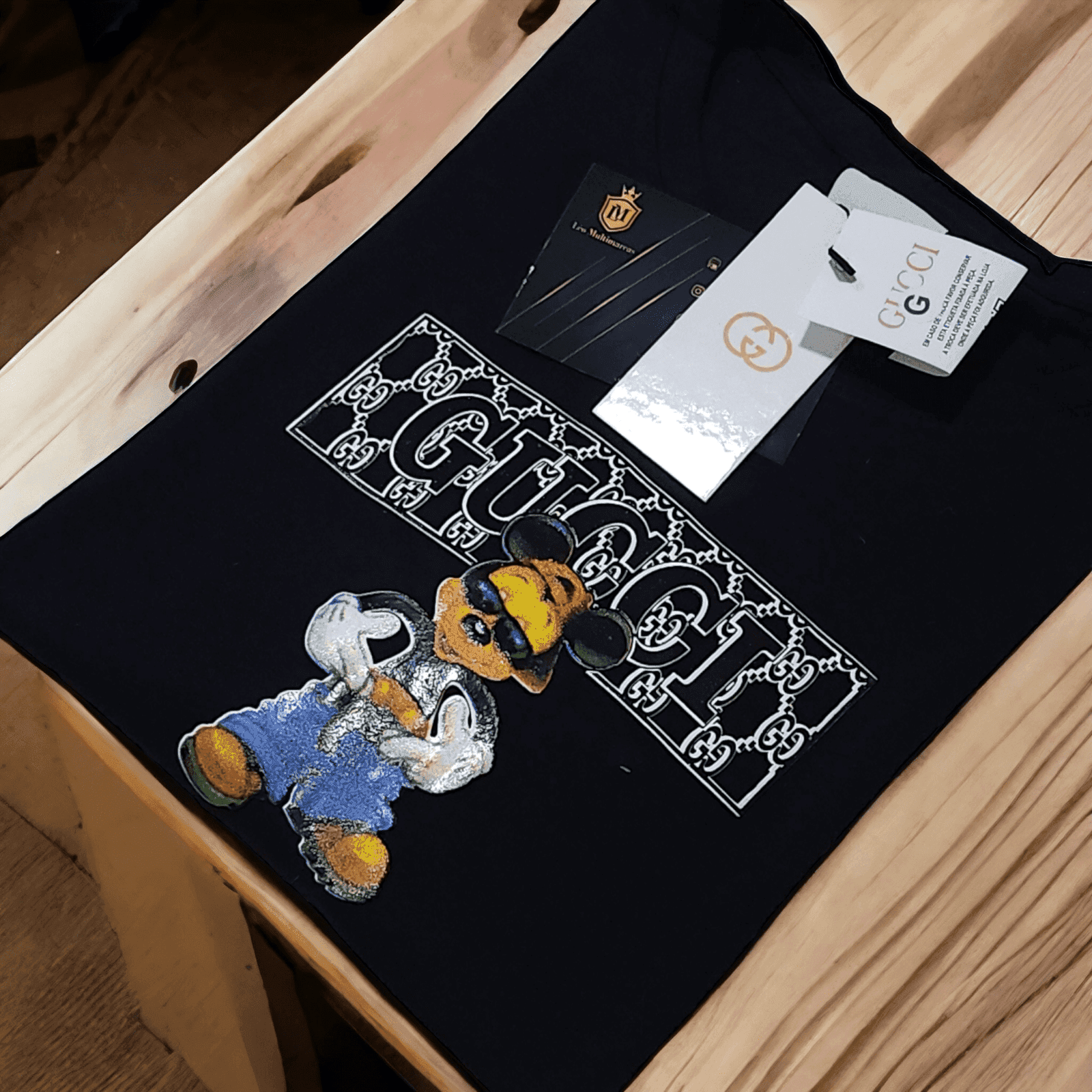 Camisa Gucci G Peruana 40.1 com Elastano