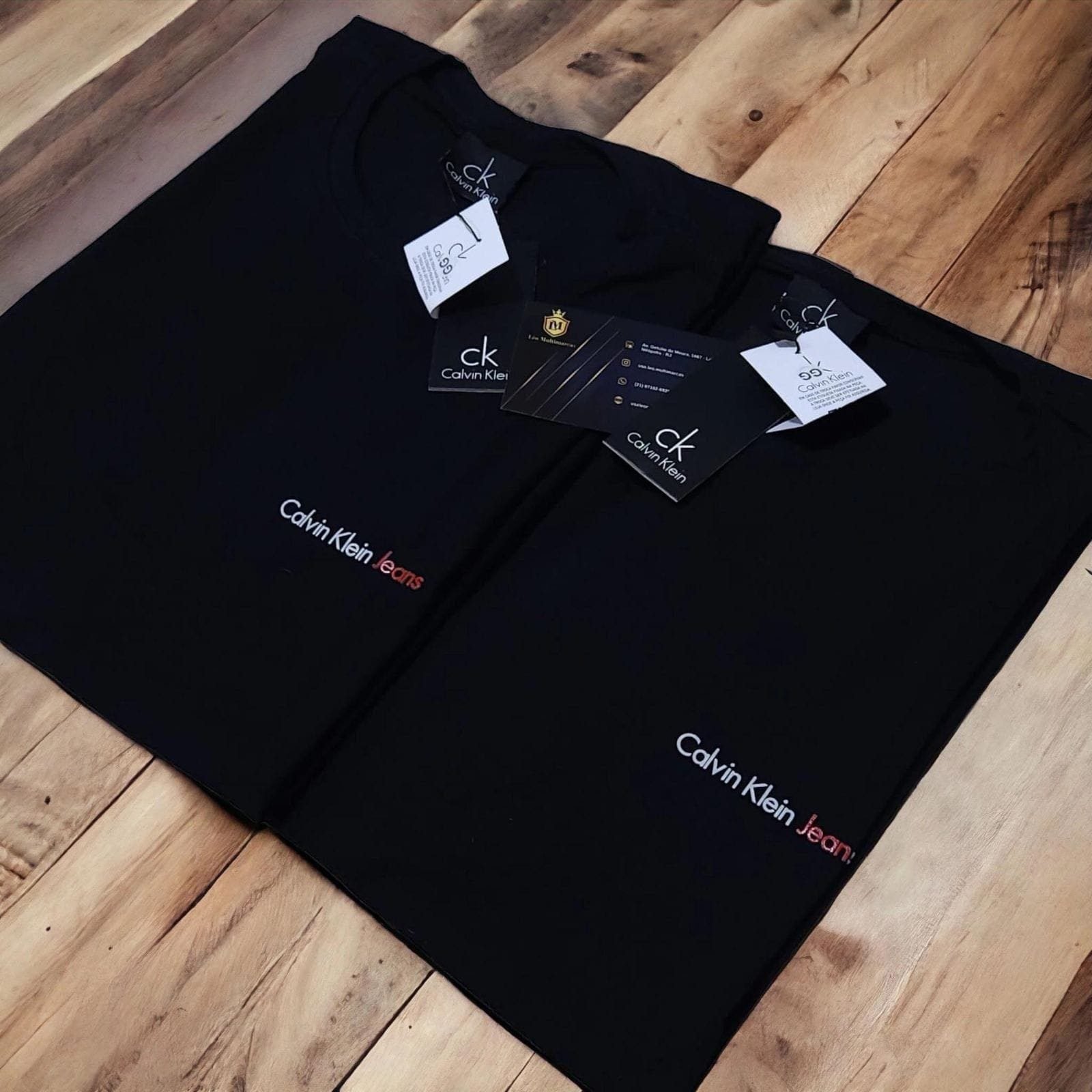 Camisa Calvin Klein GG Peruana 40.1 com Elastano