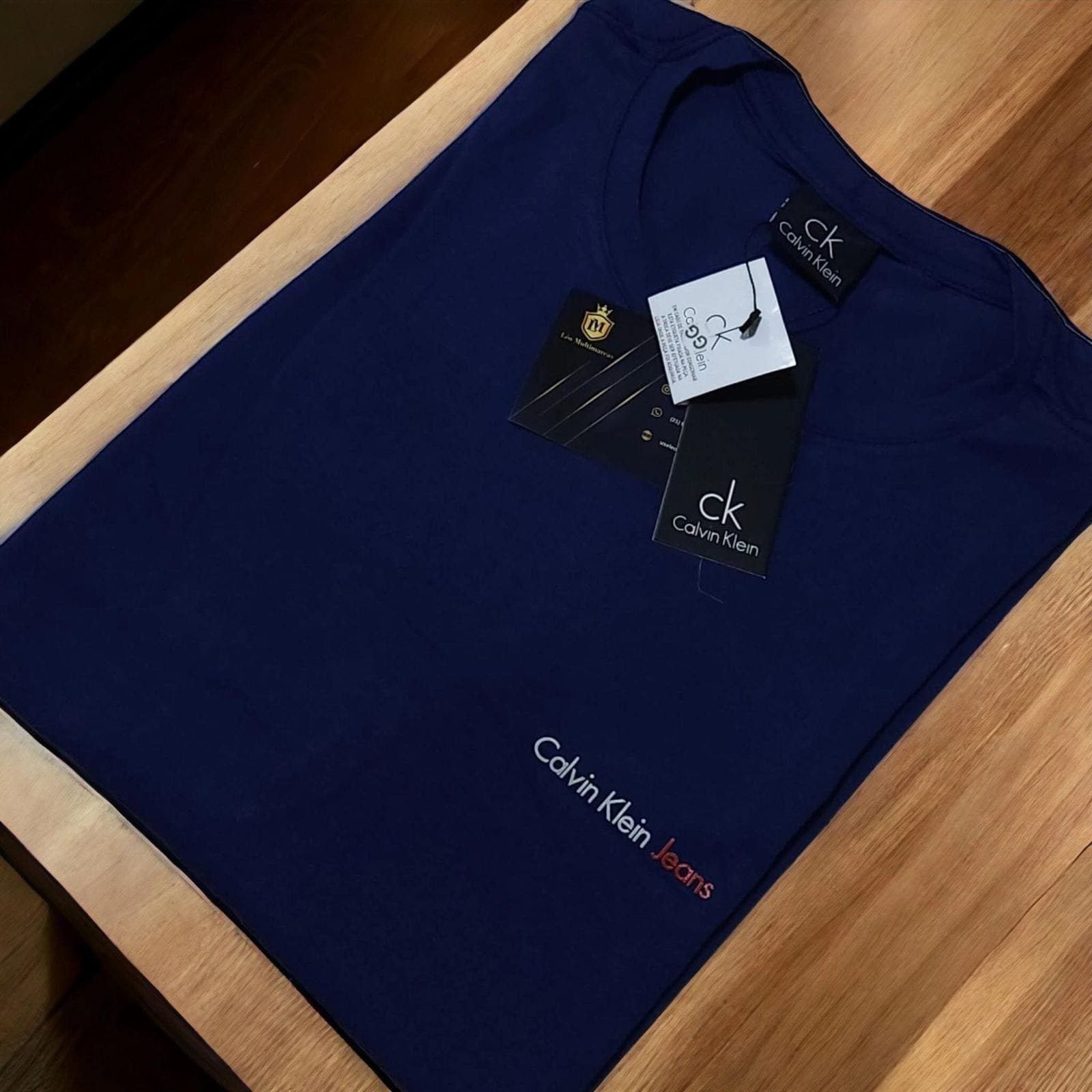 Camisa Calvin Klein GG Peruana 40.1 com Elastano