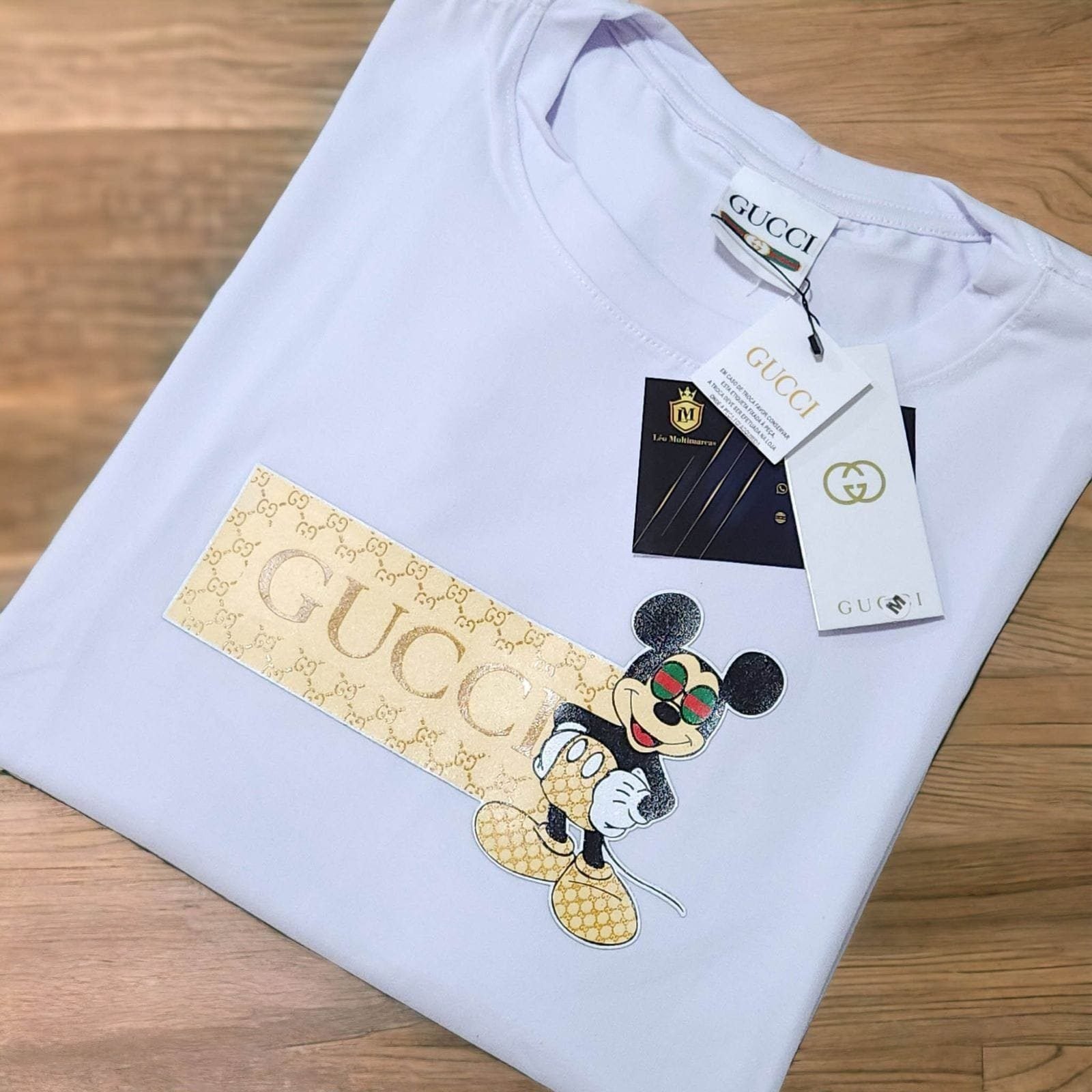 Camisa Gucci M Peruana 40.1 com Elastano