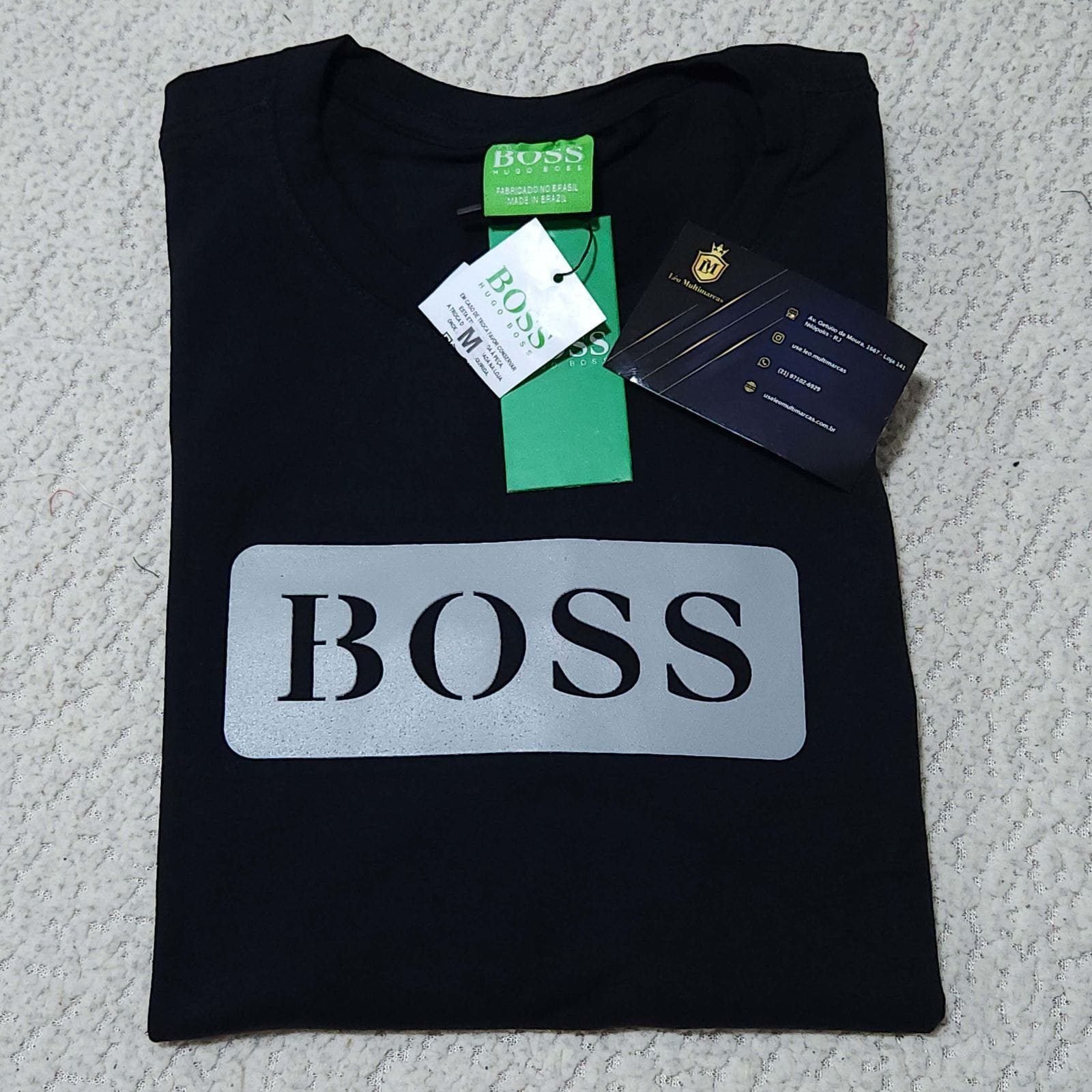 Camisa Hugo Boss M Peruana 40.1 com Elastano