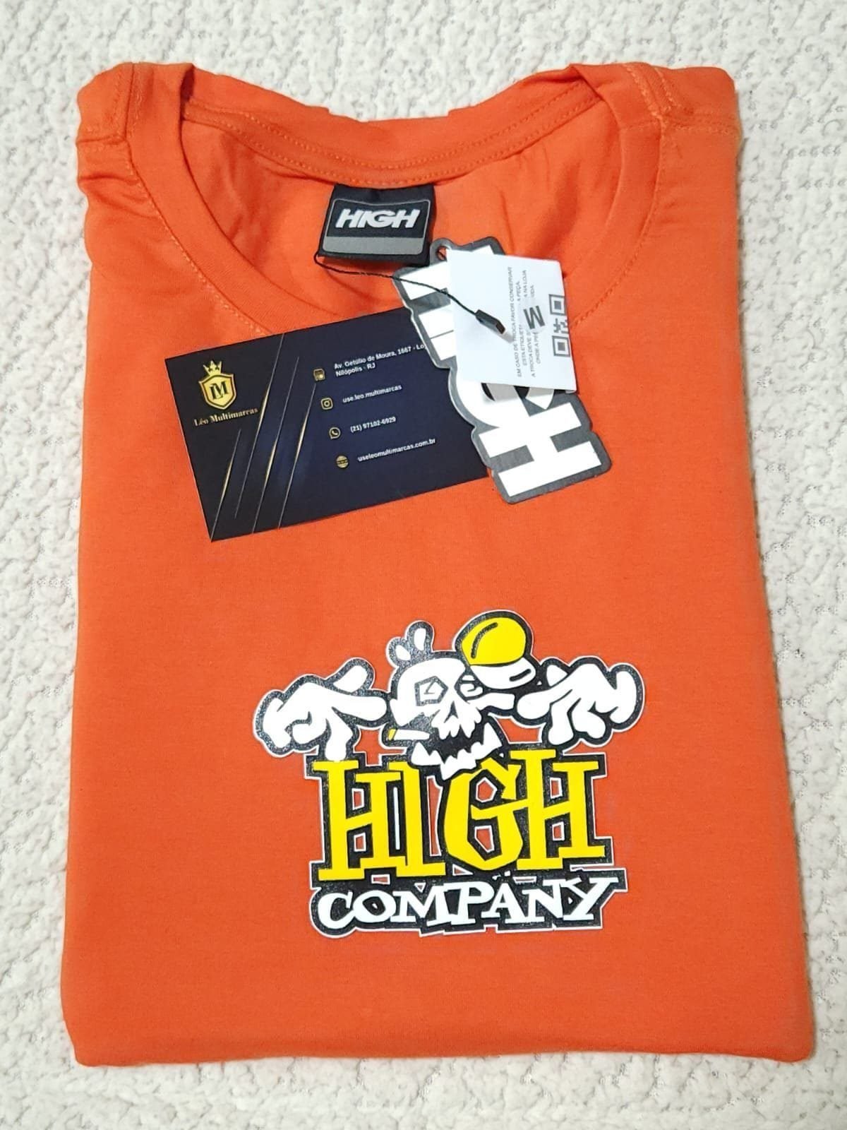 Camisa High M Peruana 40.1 com Elastano