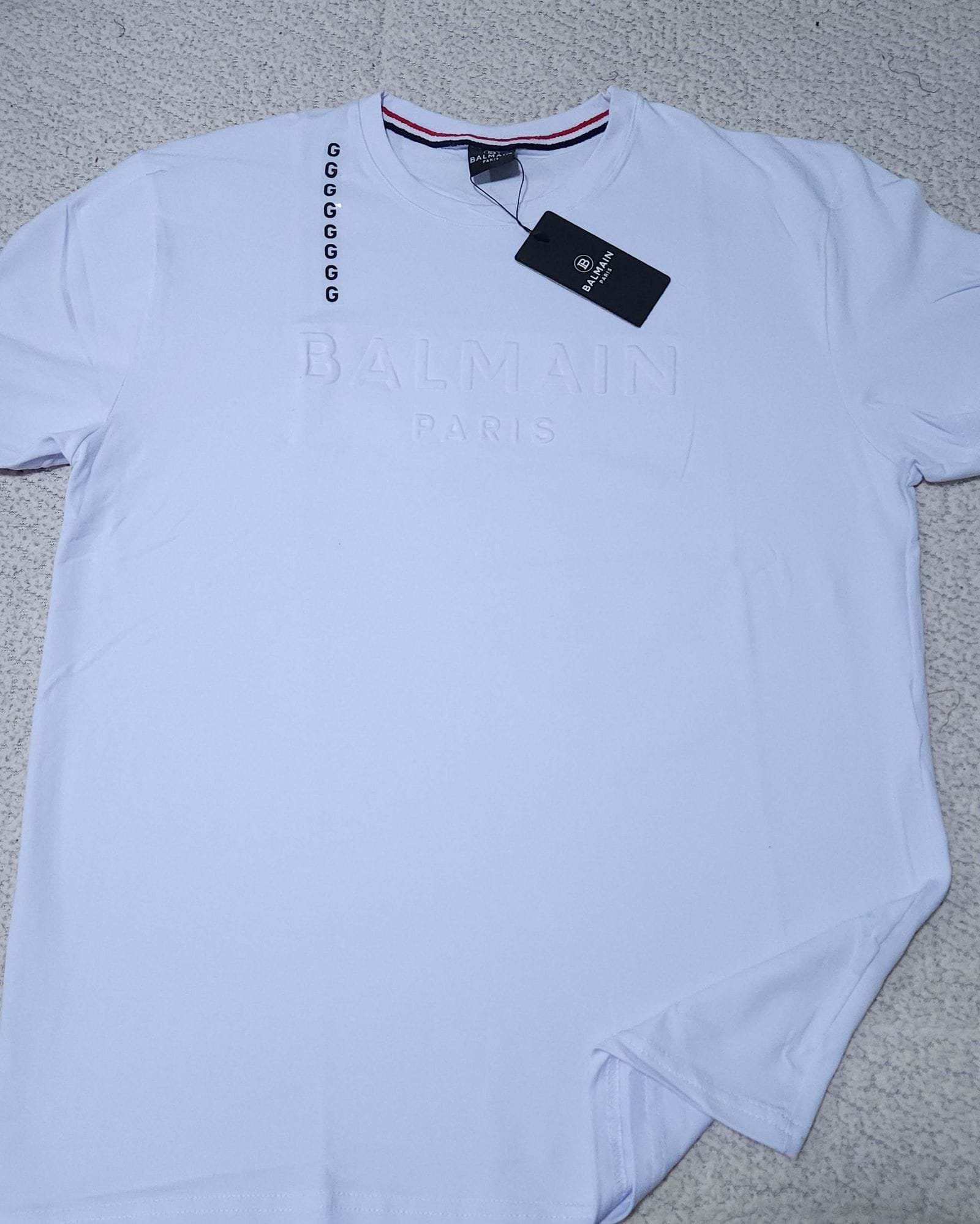 Camisa Balmain G Peruana 40.1 com Elastano