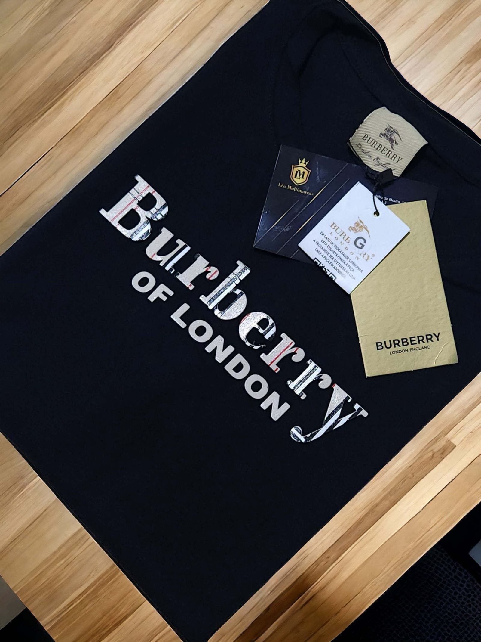 Camisa Burberry G Peruana 40.1 com Elastano