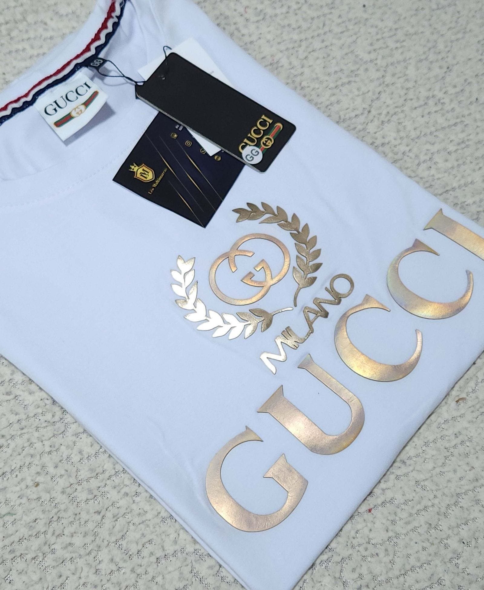 Camisa Gucci GG Peruana 40.1 com Elastano