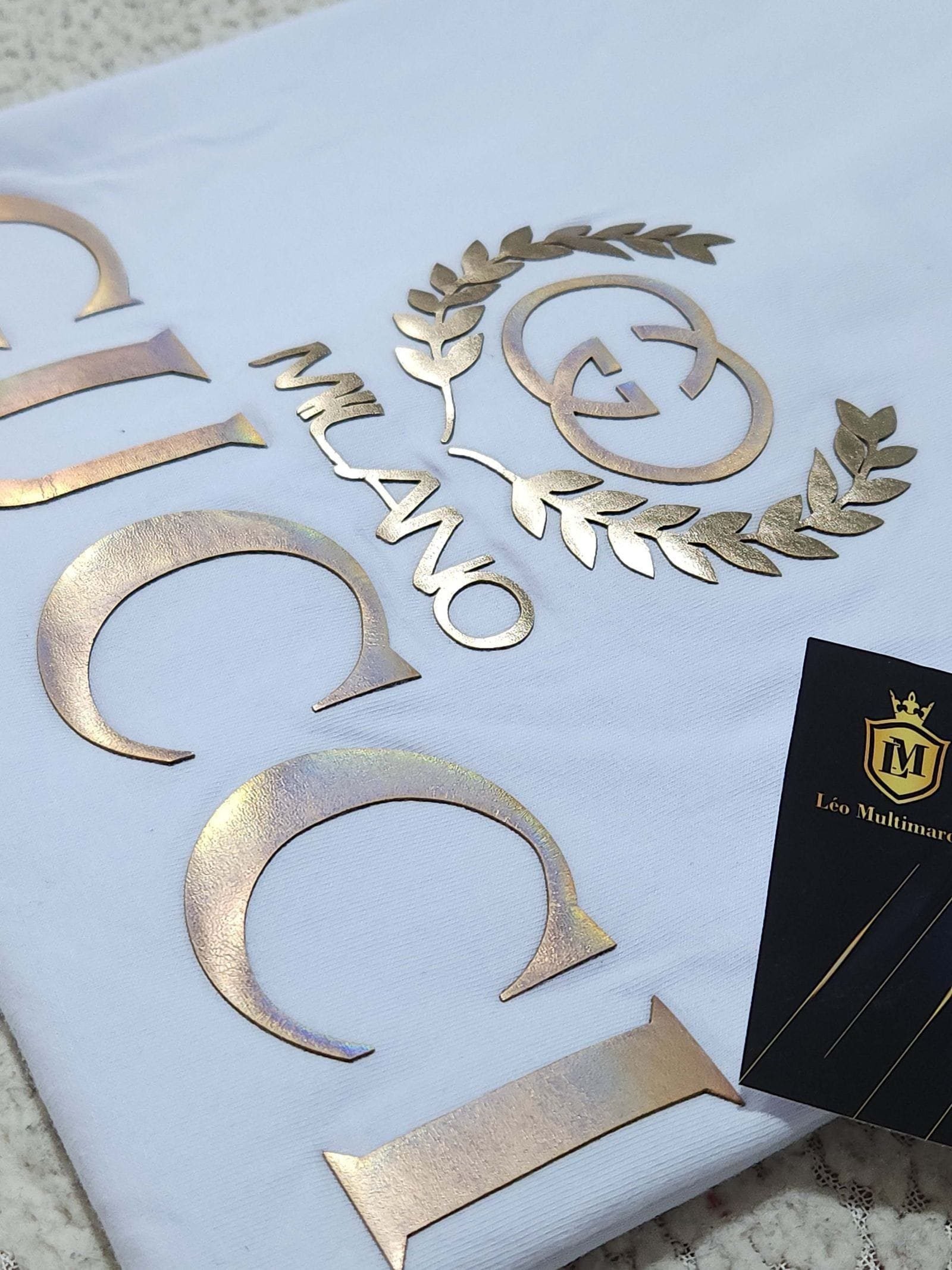 Camisa Gucci GG Peruana 40.1 com Elastano