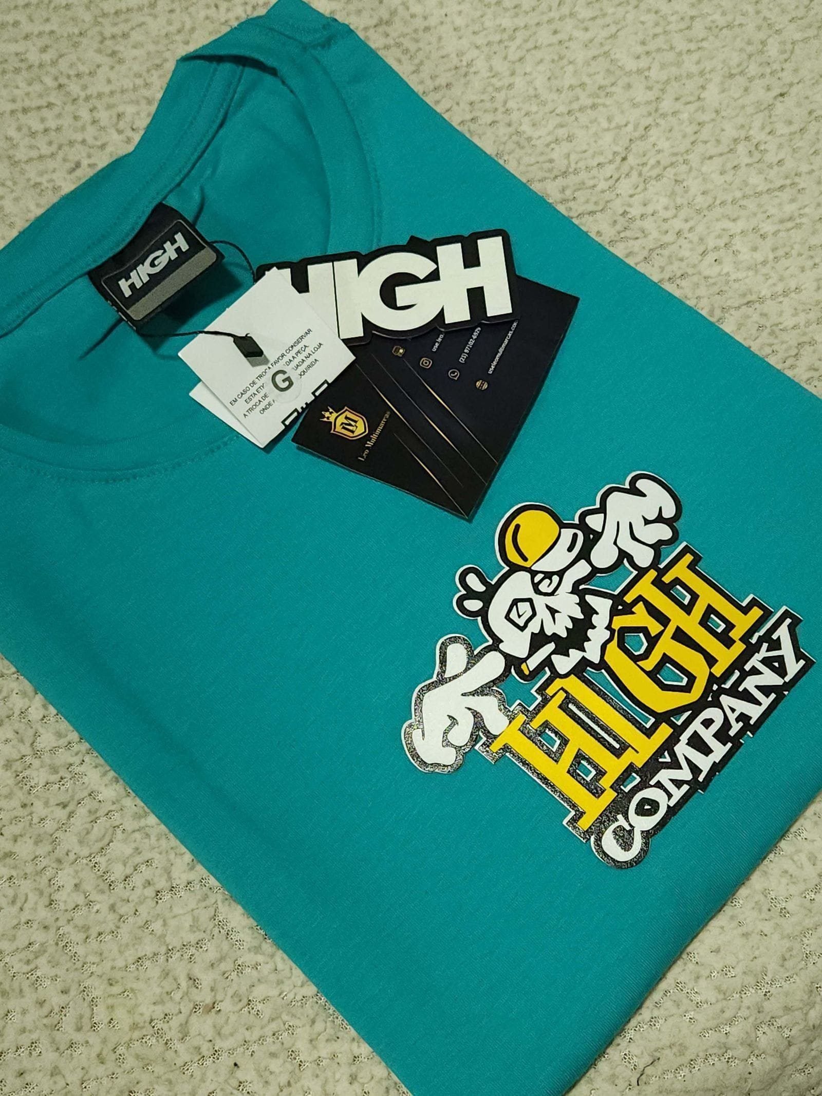 Camisa High G Peruana 40.1 com Elastano