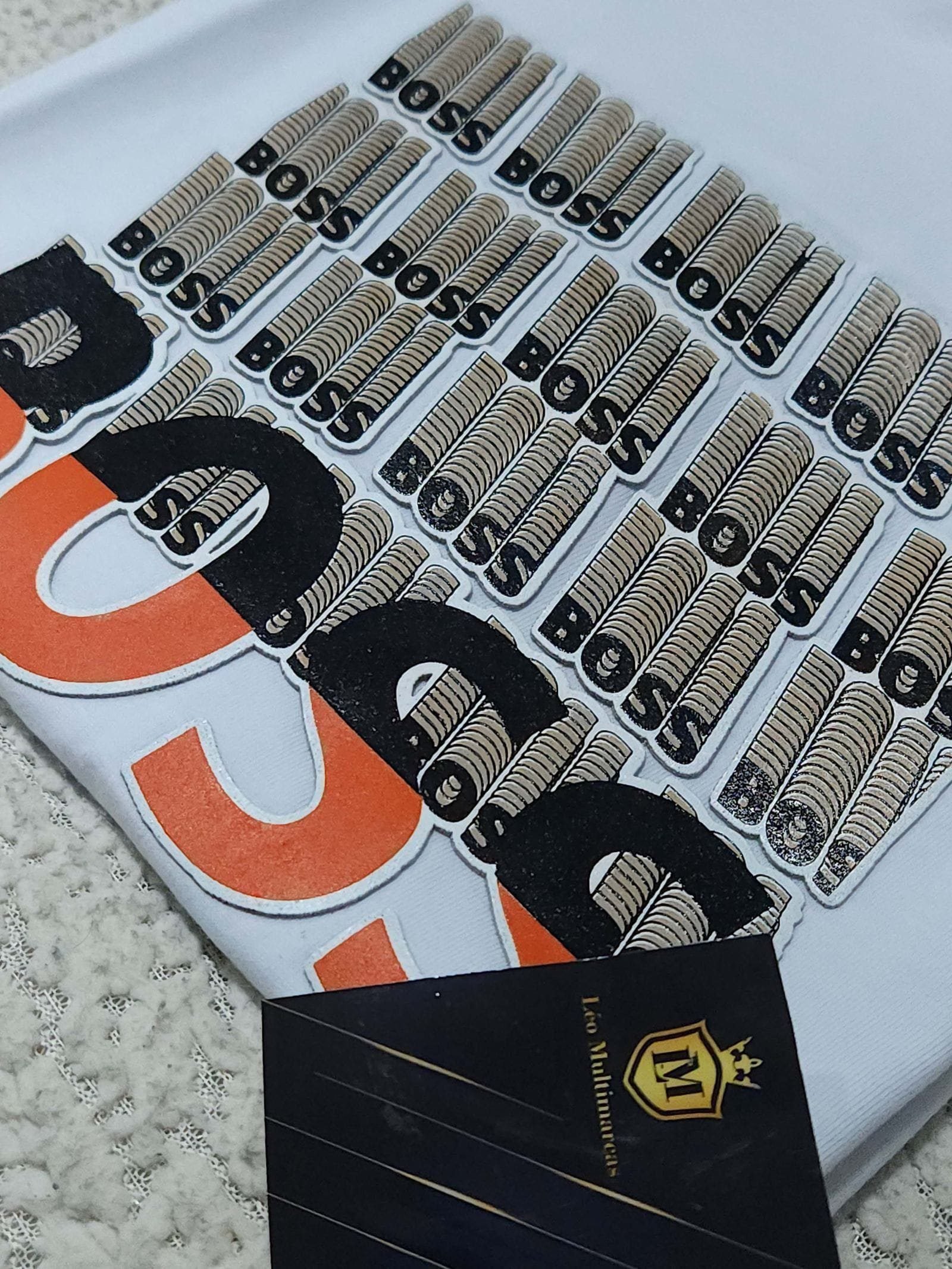 Camisa Hugo Boss G Peruana 40.1 com Elastano