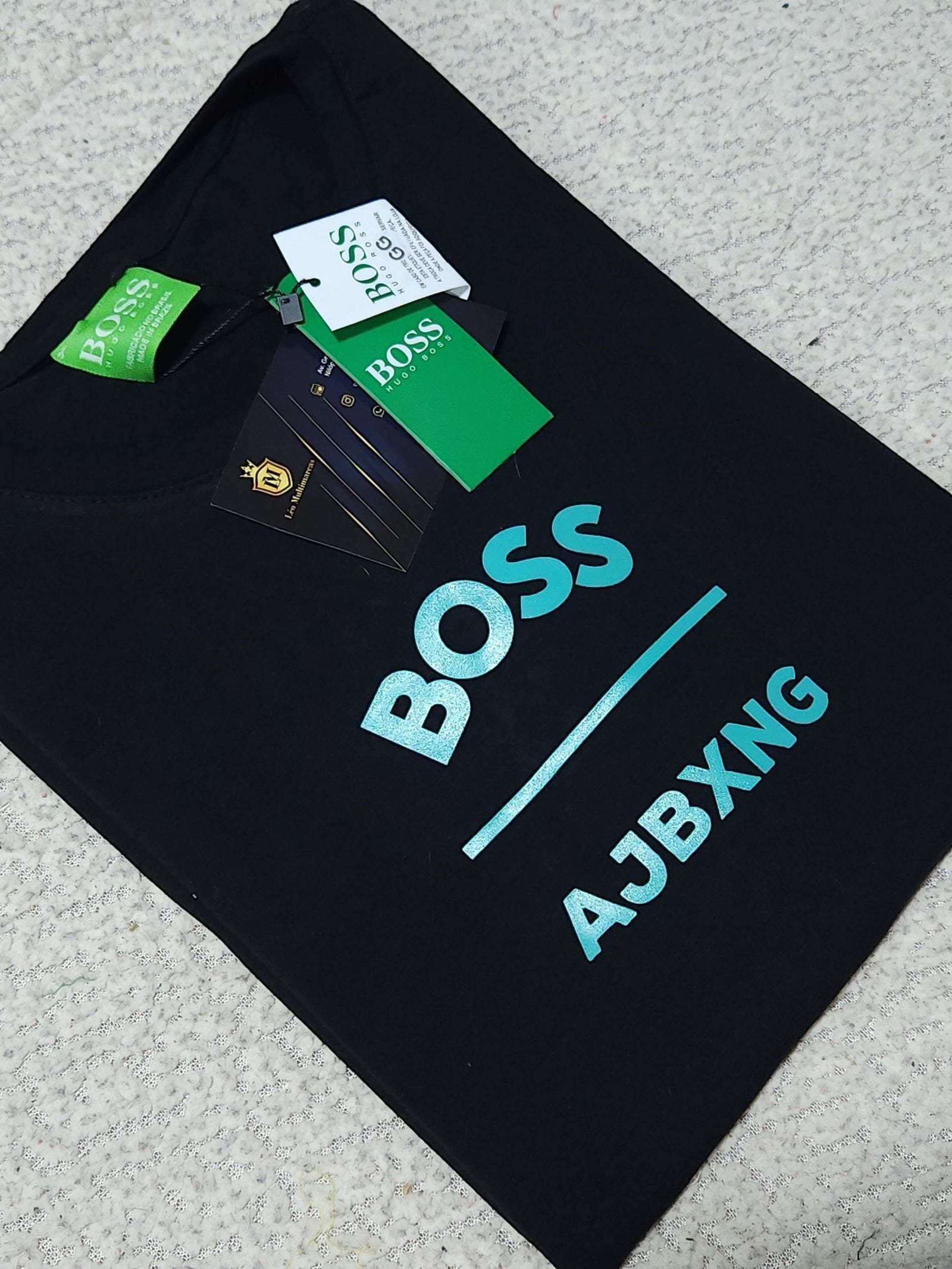 Camisa Hugo Boss GG Peruana 40.1 com Elastano