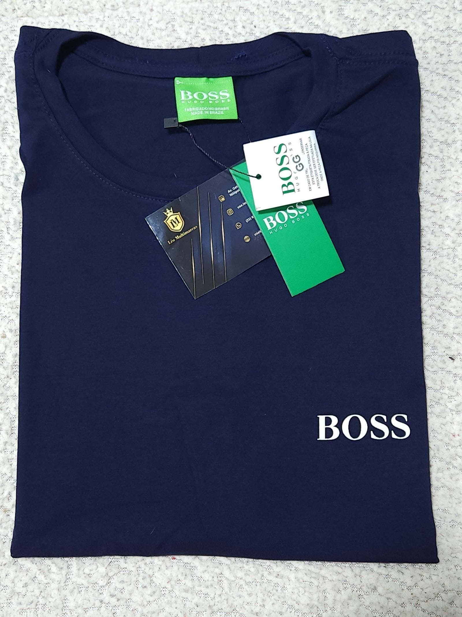 Camisa Hugo Boss GG Peruana 40.1 com Elastano