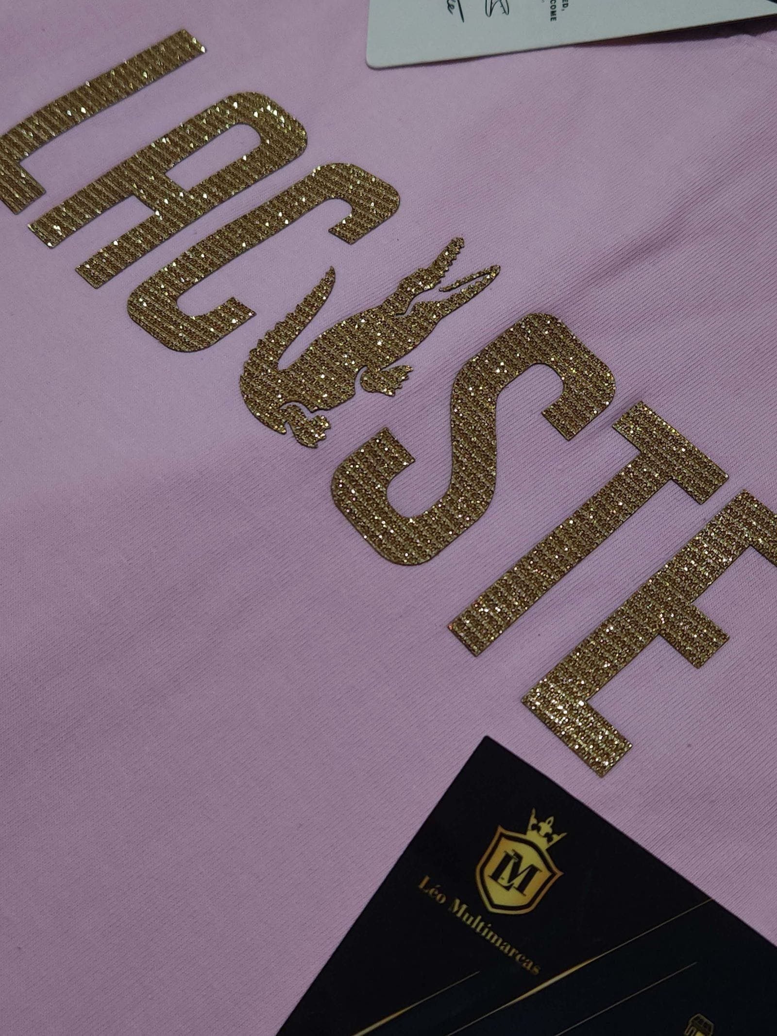 Camisa Lacoste GG Peruana 40.1 com Elastano