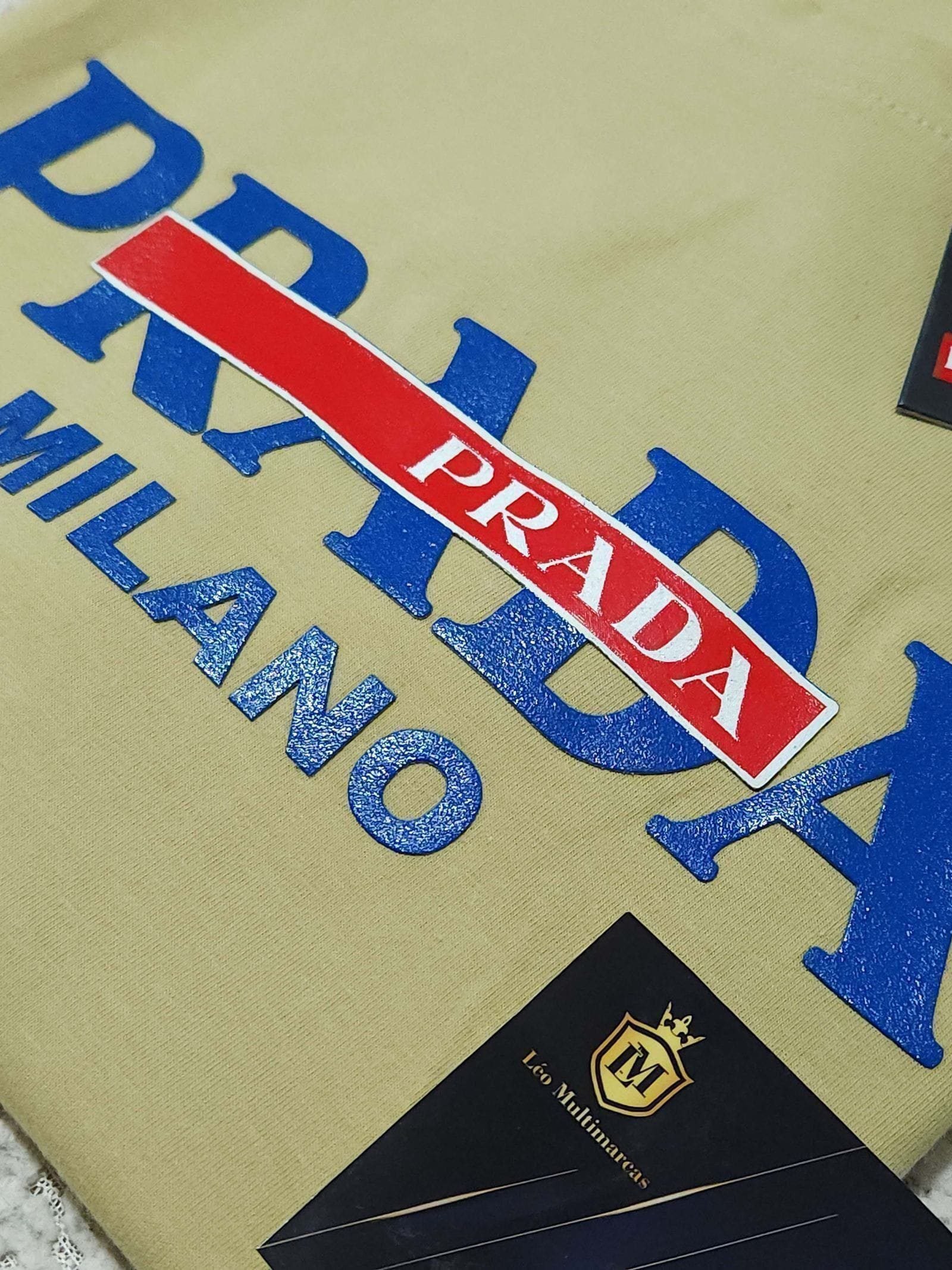 Camisa Prada G Peruana 40.1 com Elastano