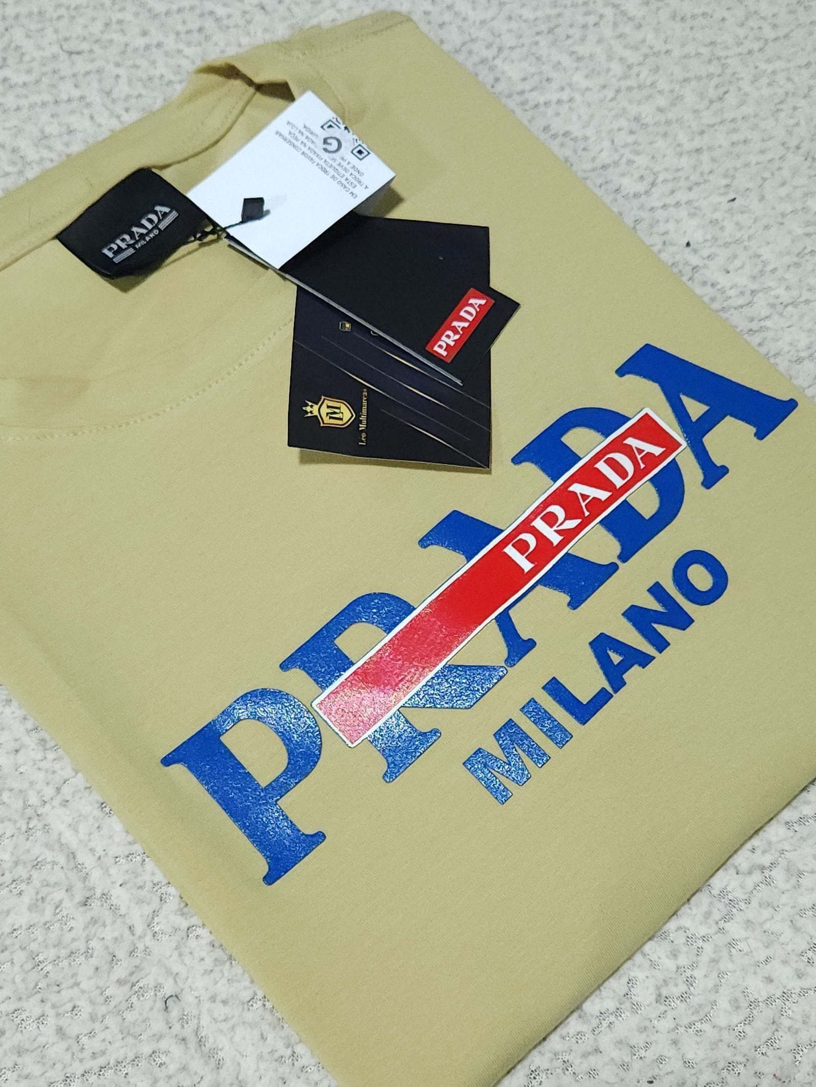 Camisa Prada G Peruana 40.1 com Elastano