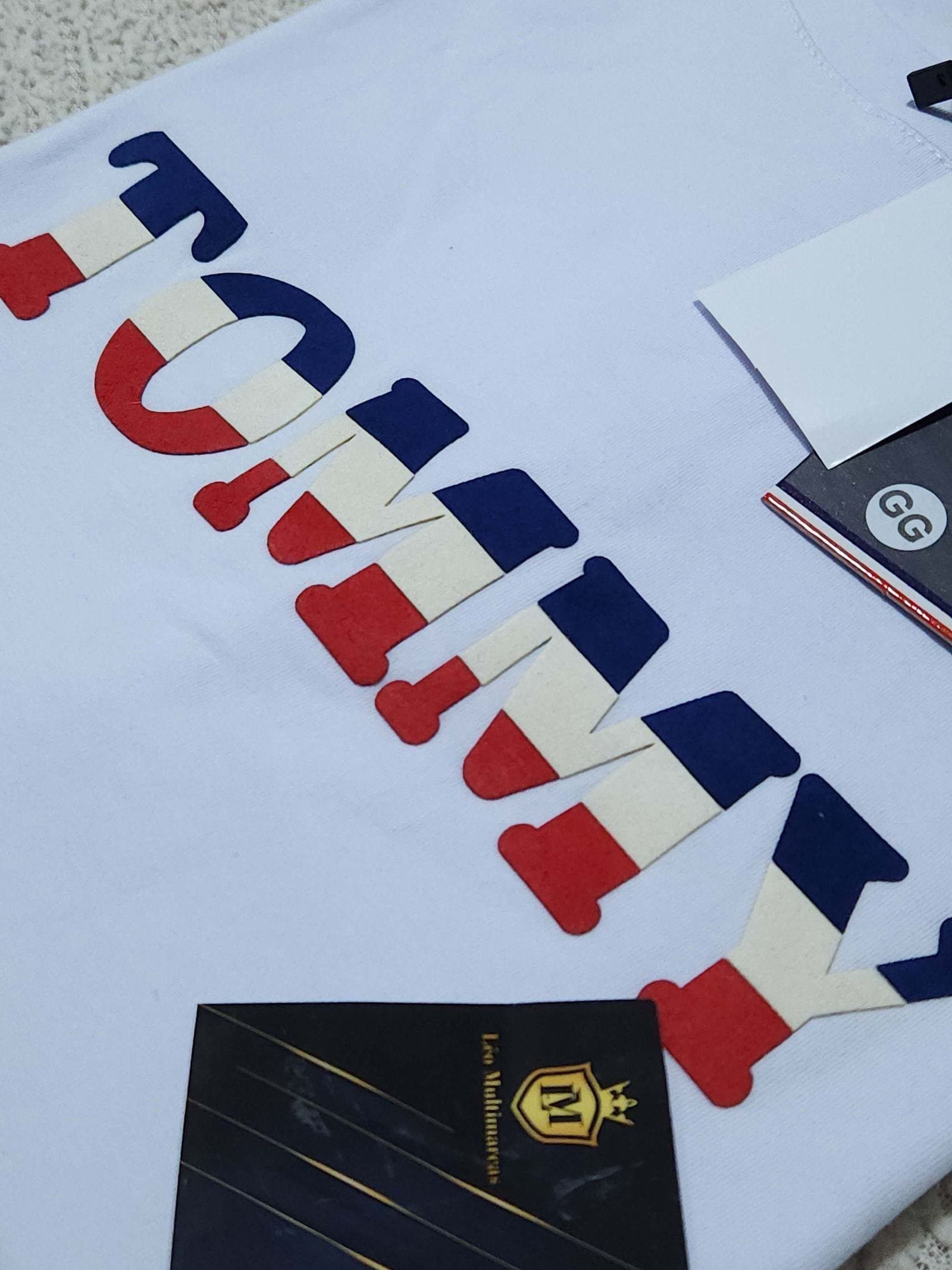 Camisa Tommy Hilfiger GG Peruana 40.1 com Elastano