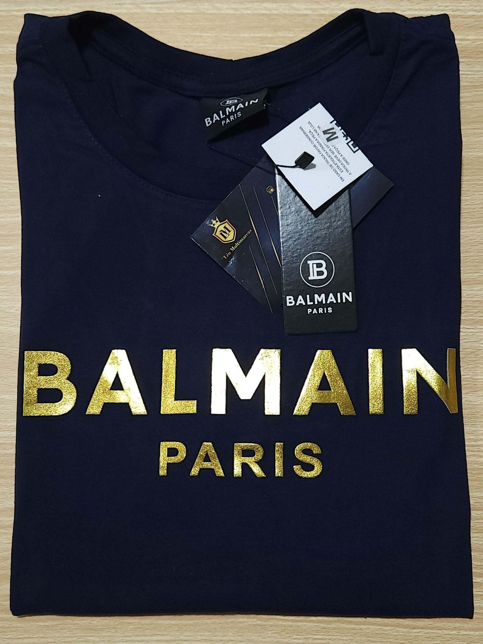 Camisa Balmain M Peruana 40.1 com Elastano