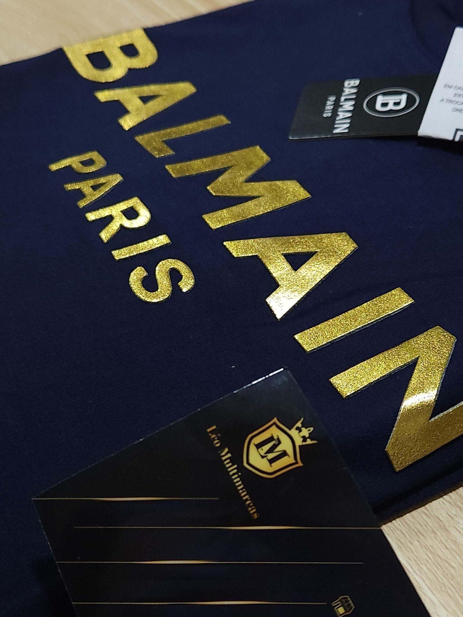 Camisa Balmain M Peruana 40.1 com Elastano