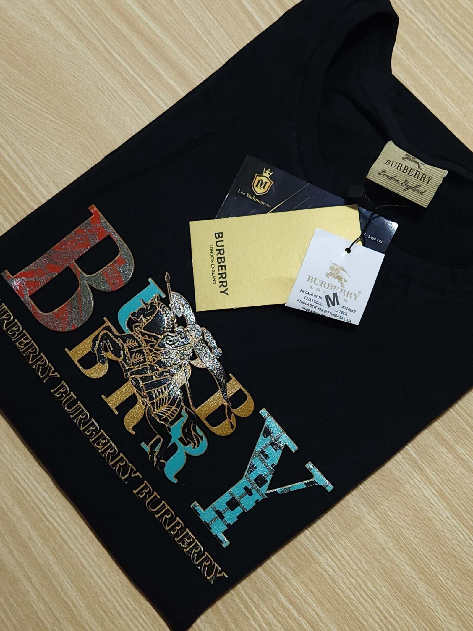 Camisa Burberry M Peruana 40.1 com Elastano