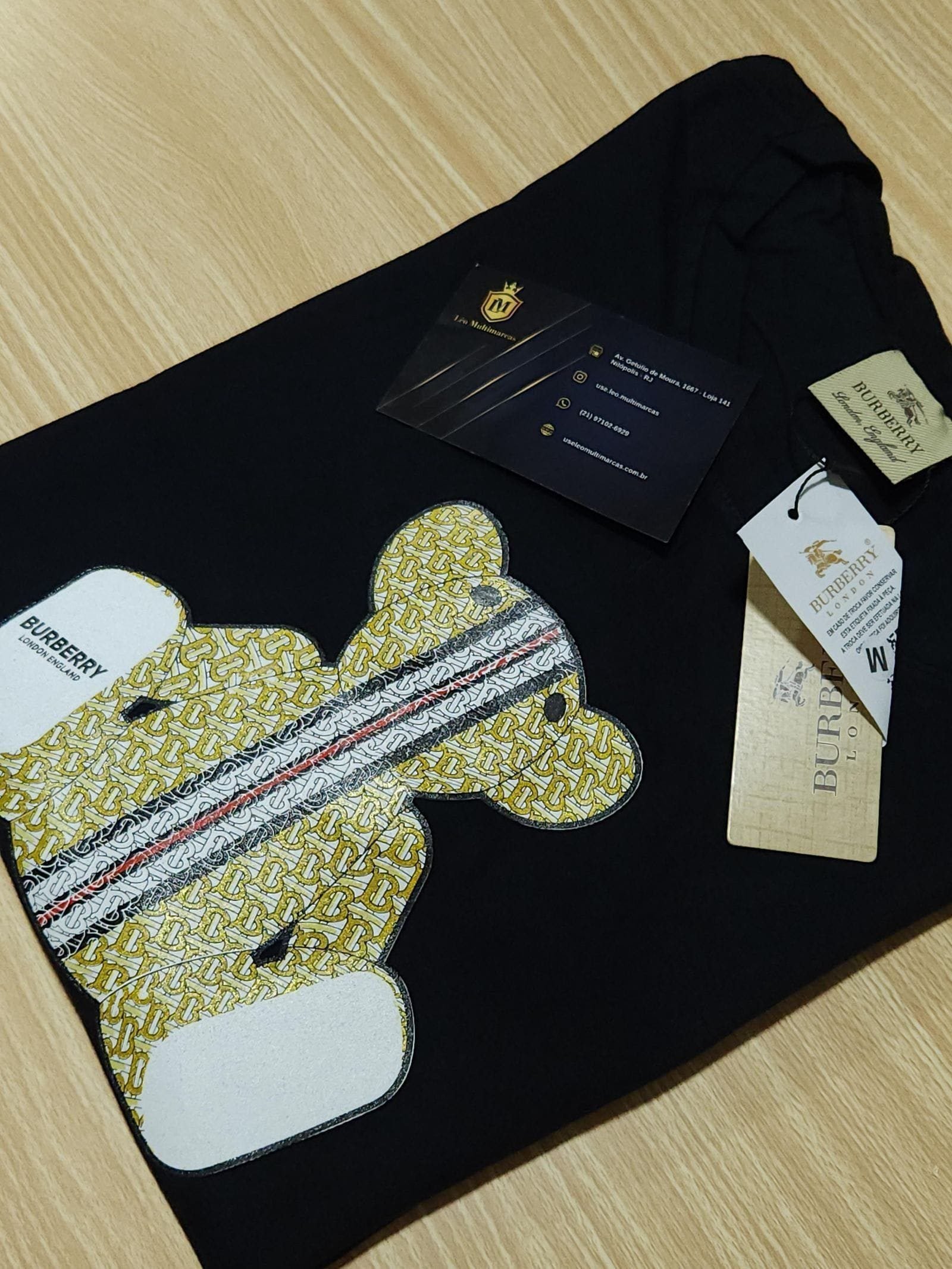 Camisa Burberry M Peruana 40.1 com Elastano