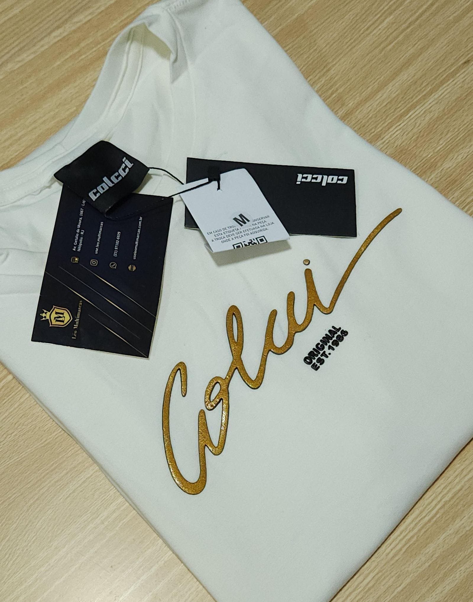 Camisa Colcci M Peruana 40.1 com Elastano