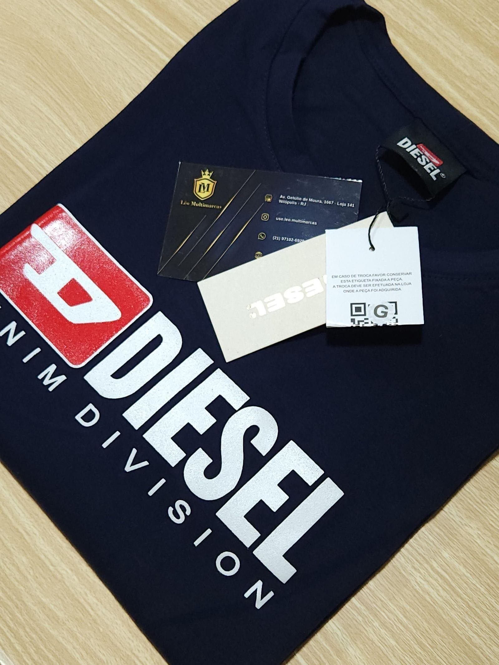 Camisa Diesel G Peruana 40.1 com Elastano