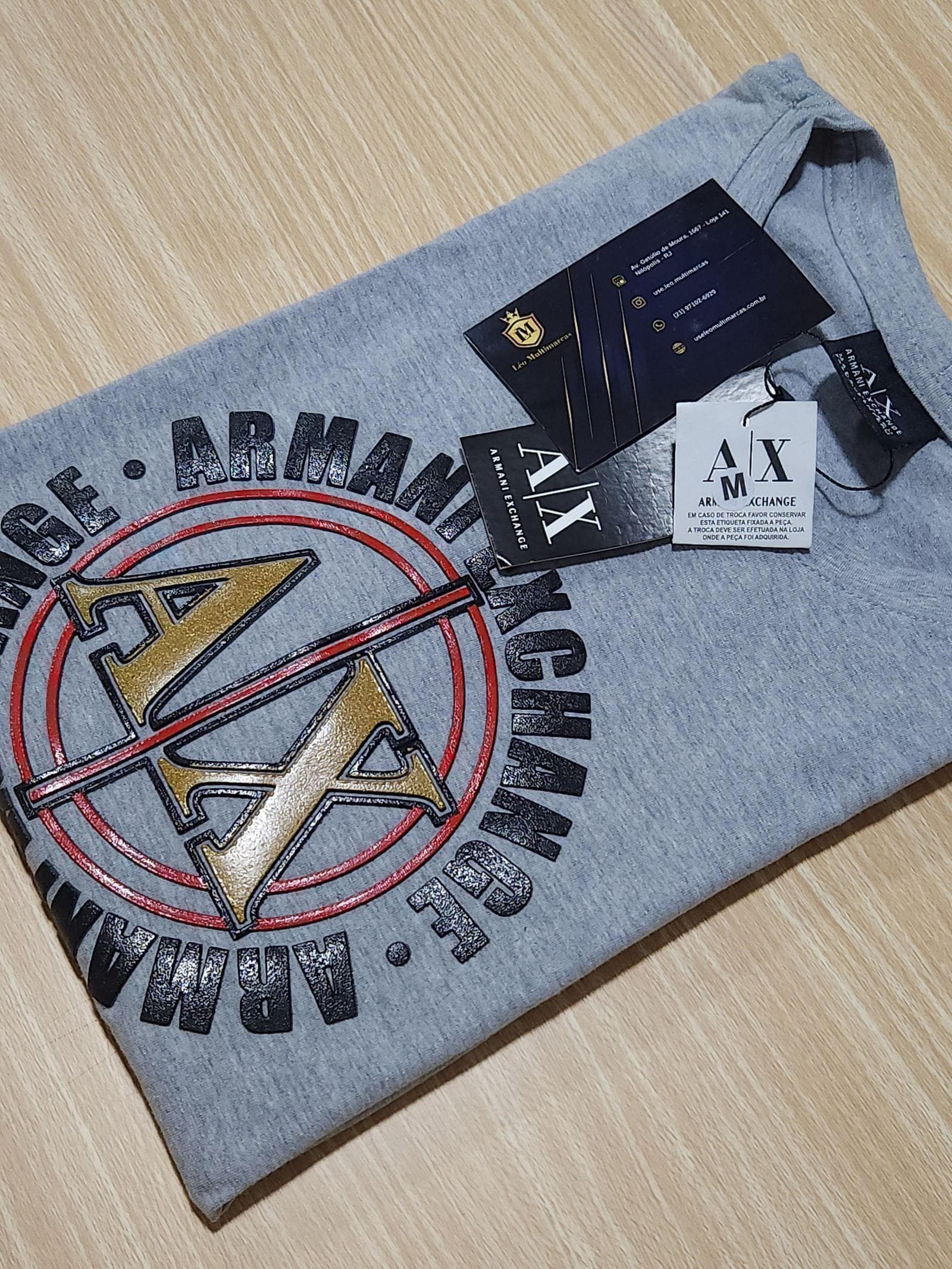 Camisa Emporio Armani M Peruana 40.1 com Elastano