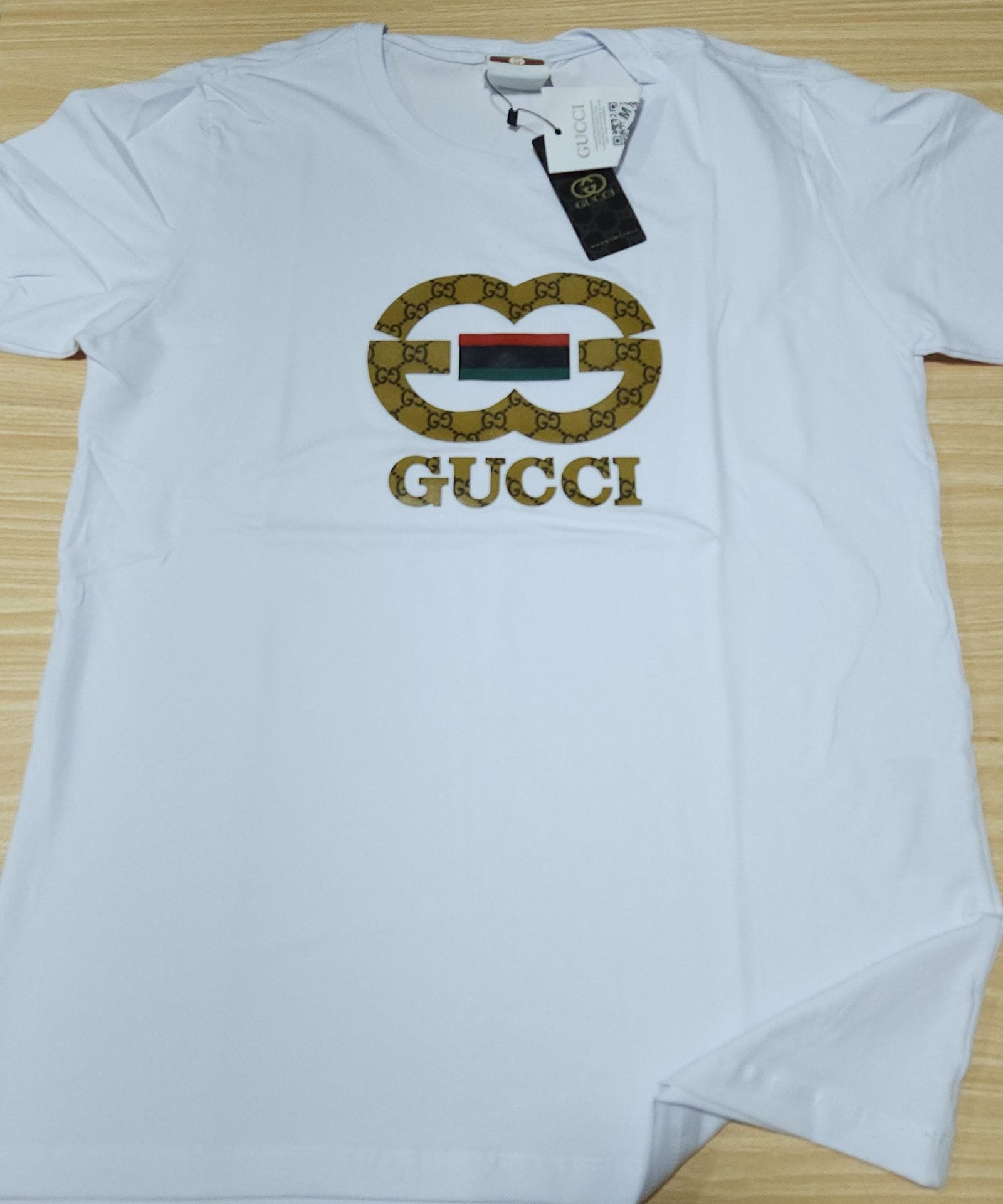 Camisa Gucci M Peruana 40.1 com Elastano