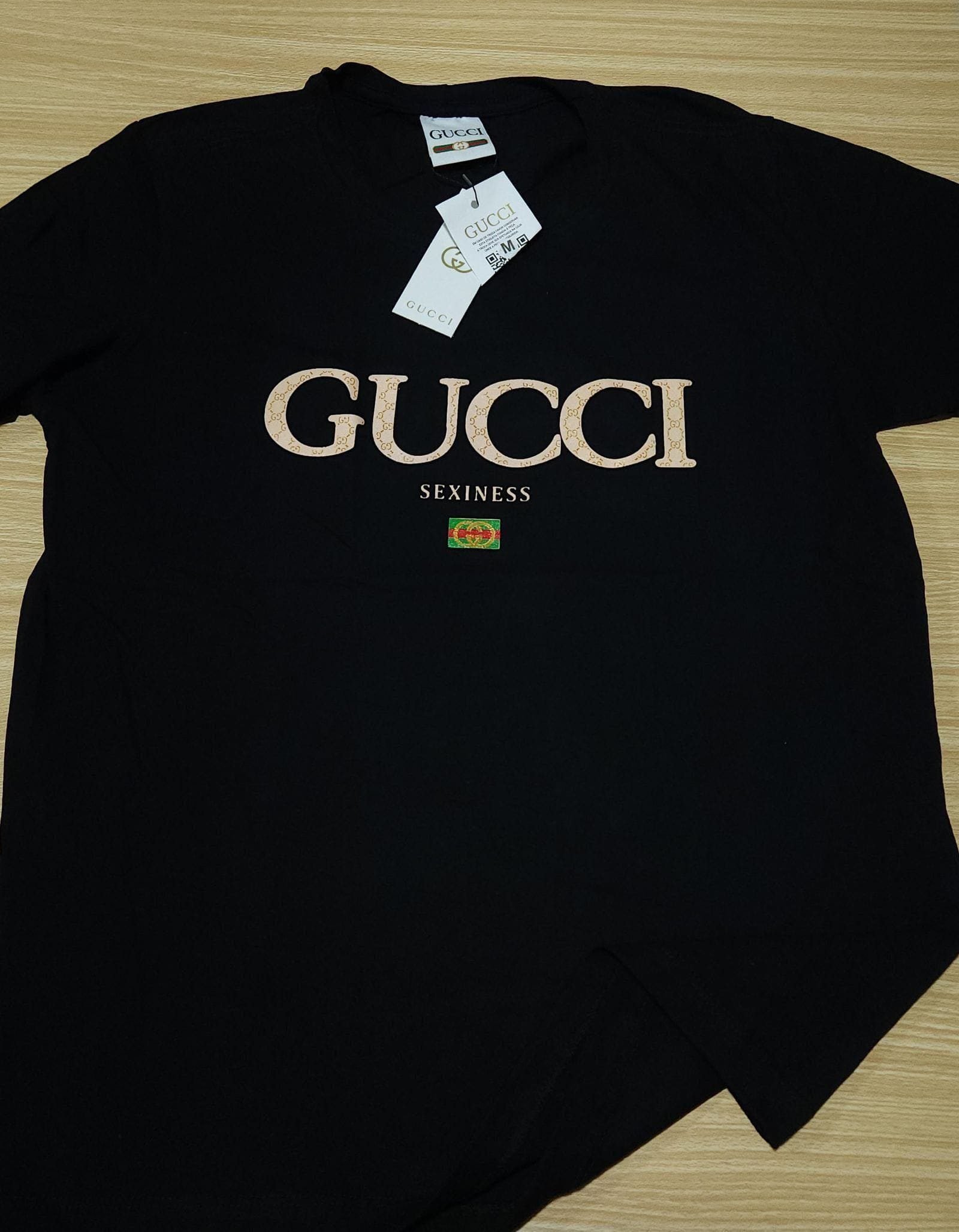 Camisa Gucci M Peruana 40.1 com Elastano