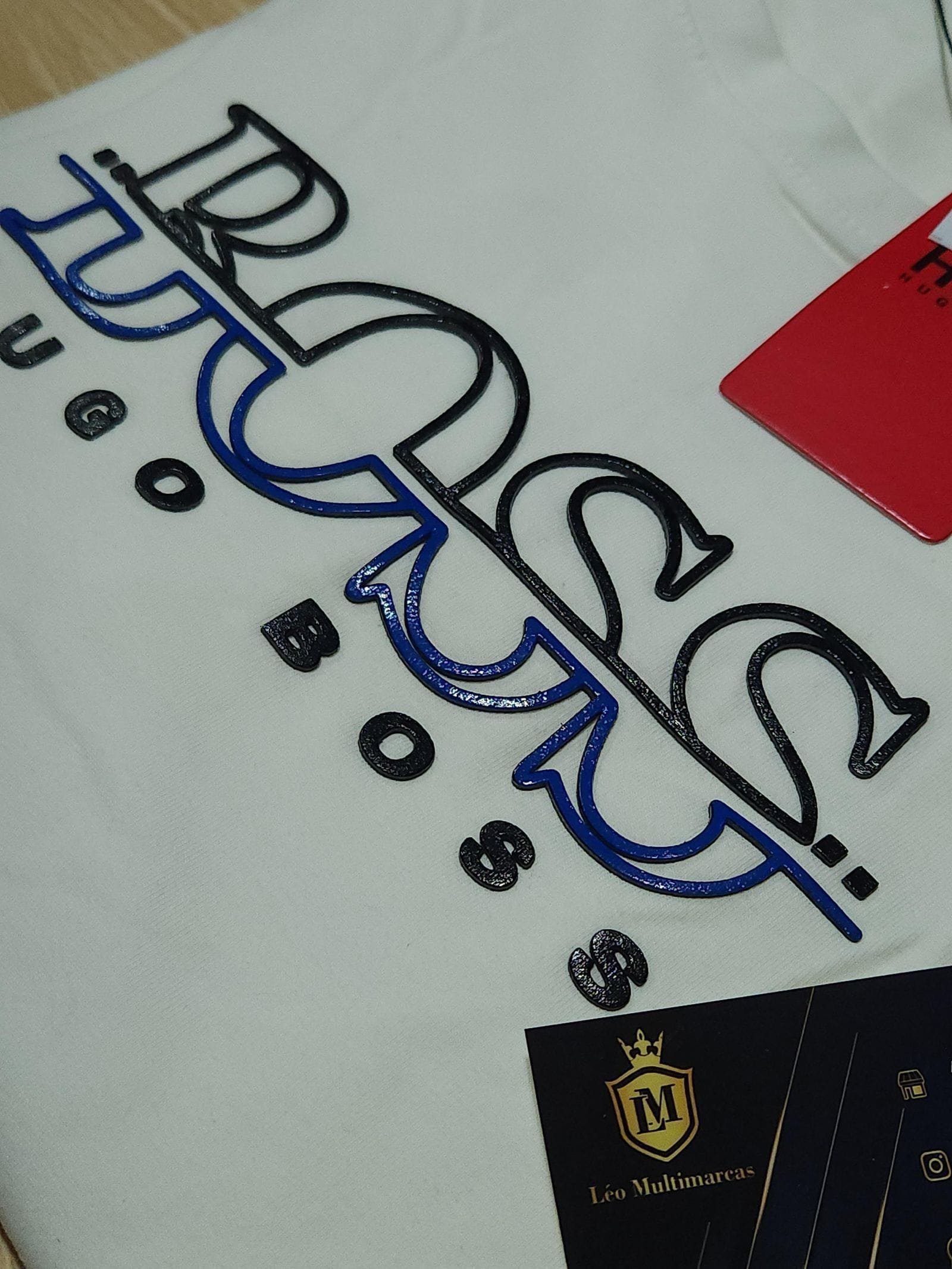 Camisa Hugo Boss G Peruana 40.1 com Elastano