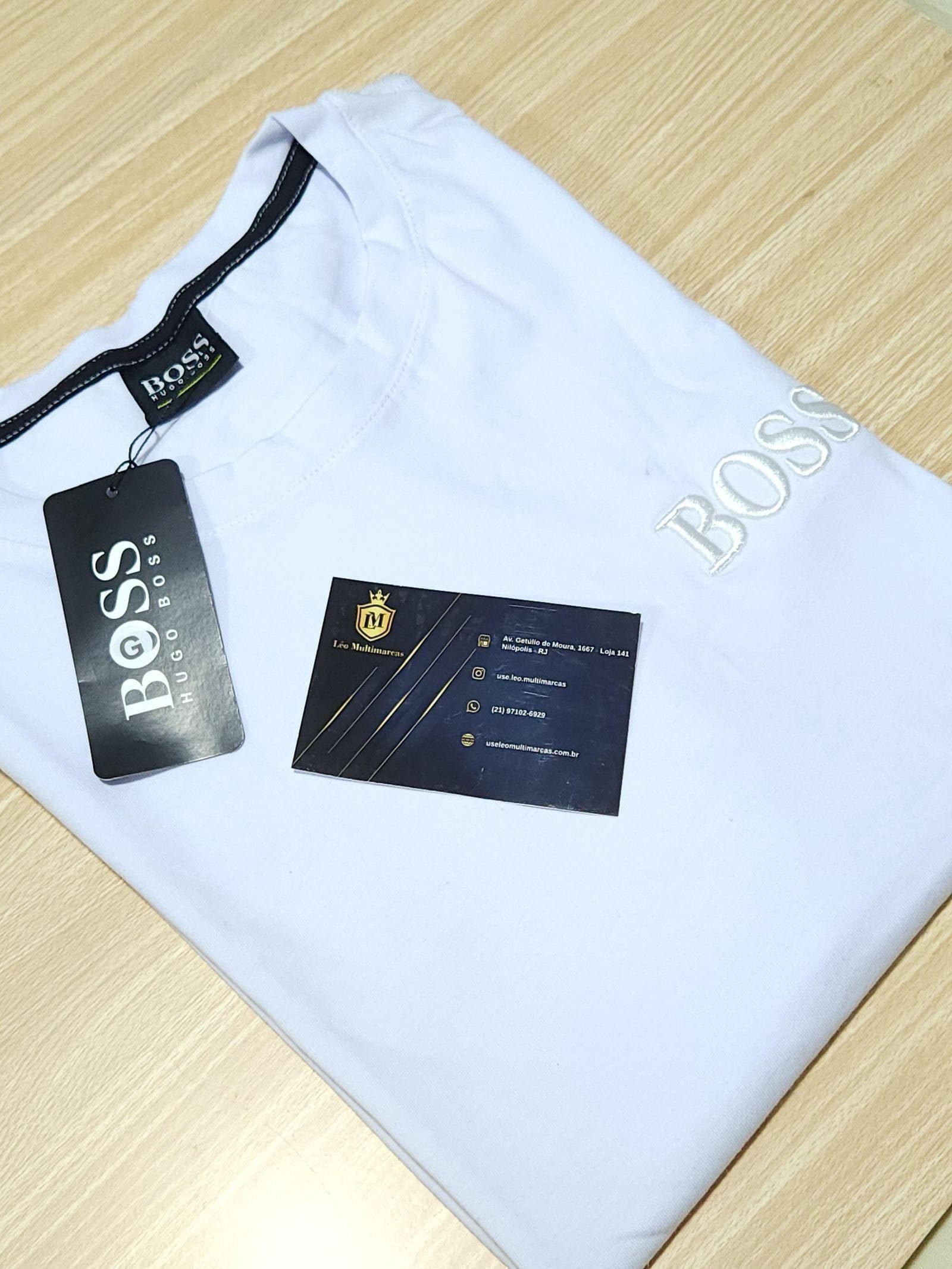 Camisa Hugo Boss G Peruana 40.1 com Elastano