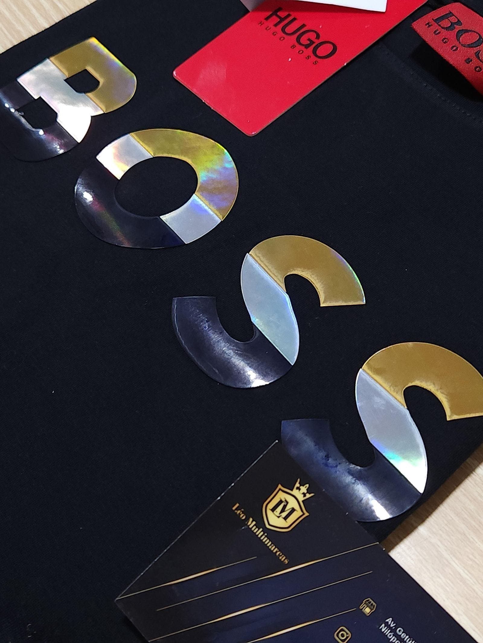 Camisa Hugo Boss GG Peruana 40.1 com Elastano