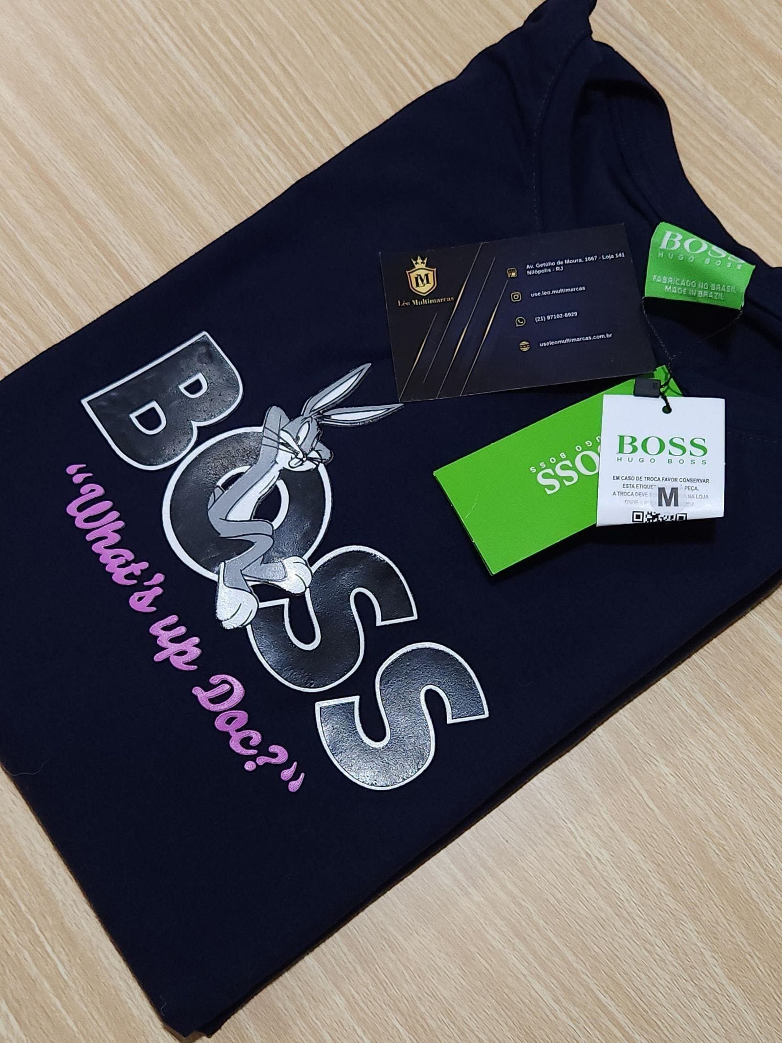 Camisa Hugo Boss M Peruana 40.1 com Elastano