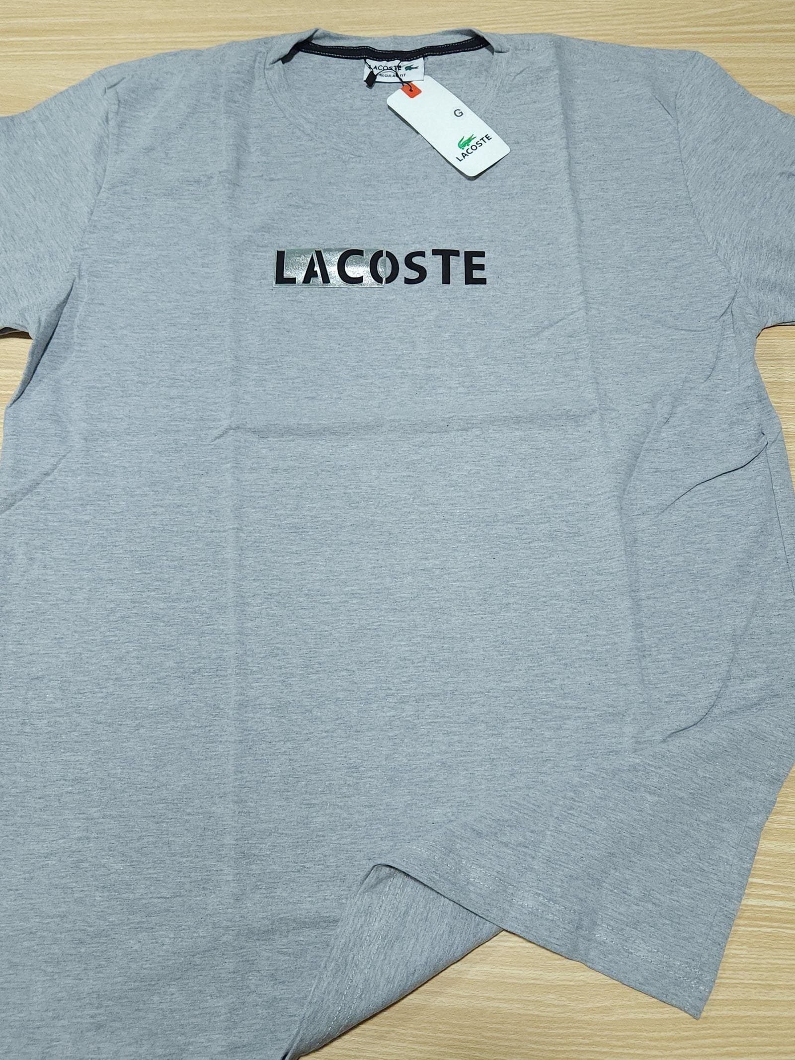 Camisa Lacoste G Peruana 40.1 com Elastano