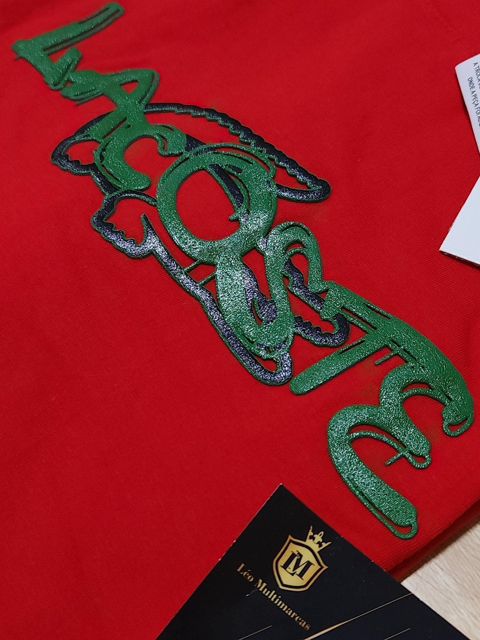 Camisa Lacoste GG Peruana 40.1 com Elastano