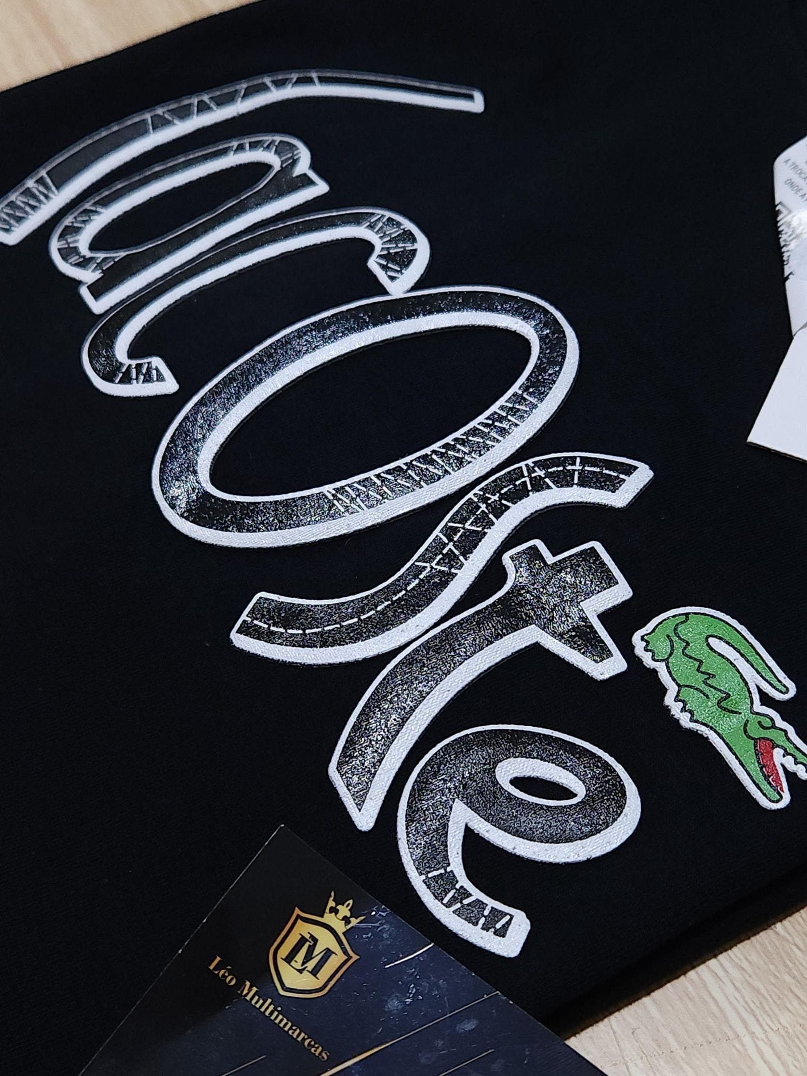 Camisa Lacoste GG Peruana 40.1 com Elastano