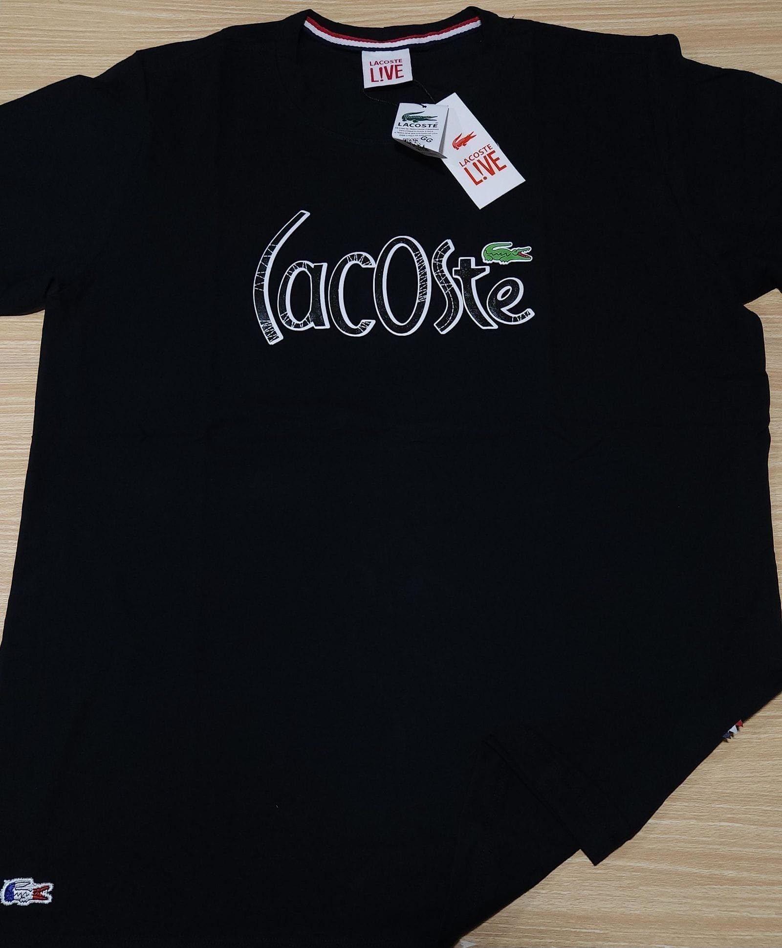 Camisa Lacoste GG Peruana 40.1 com Elastano