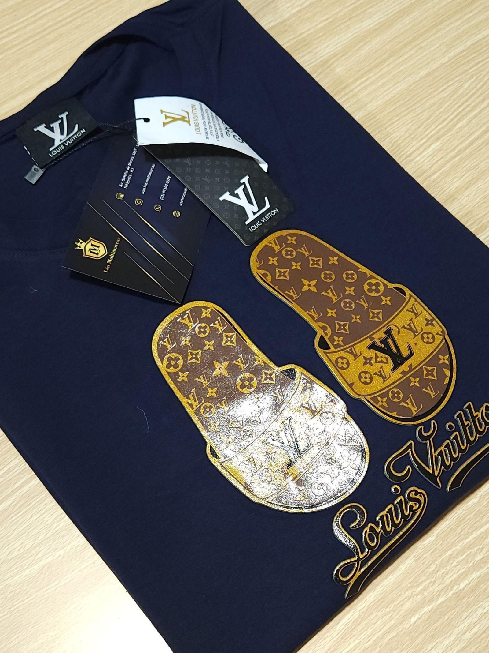 Camisa Louis Vuitton G Peruana 40.1 com Elastano