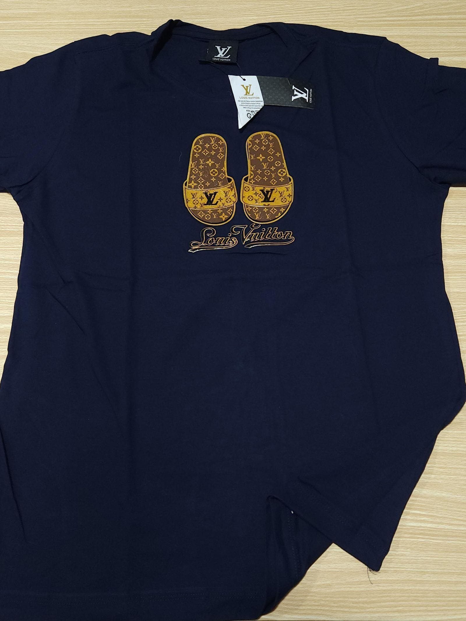 Camisa Louis Vuitton G Peruana 40.1 com Elastano