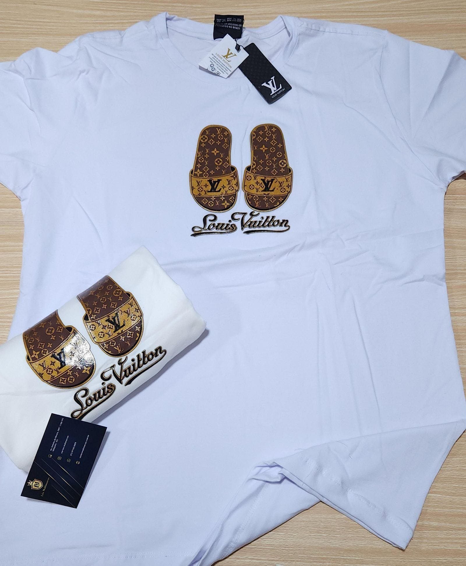 Camisa Louis Vuitton GG Peruana 40.1 com Elastano