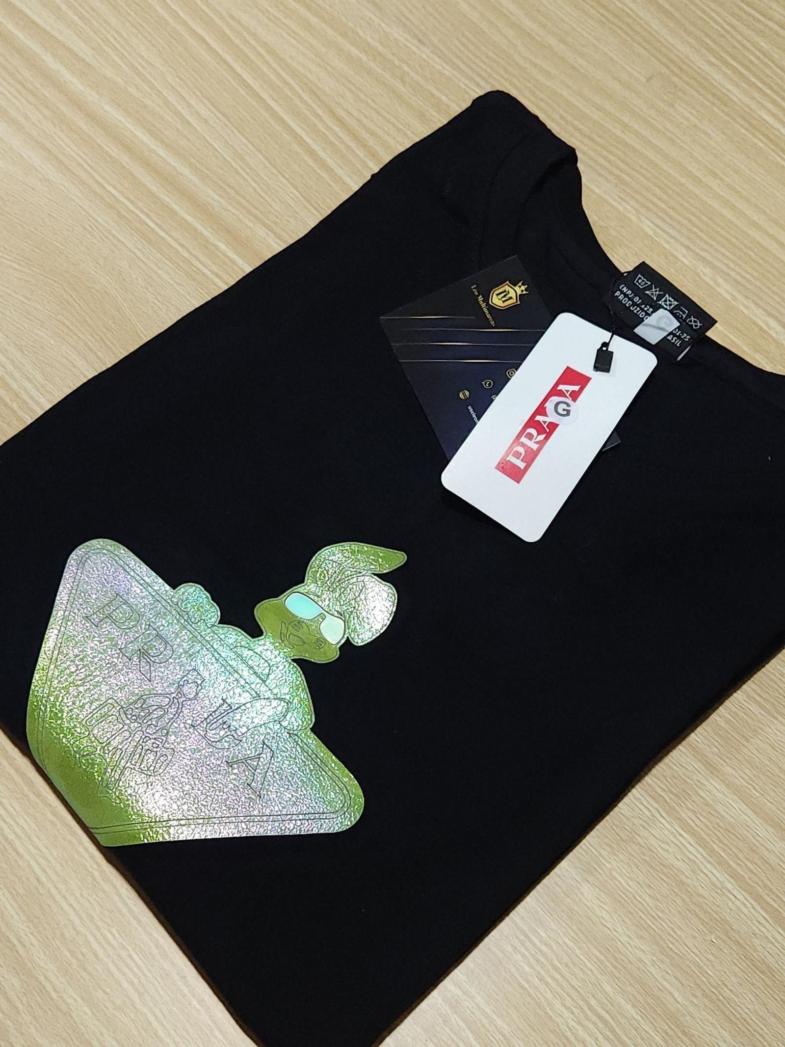 Camisa Prada G Peruana 40.1 com Elastano