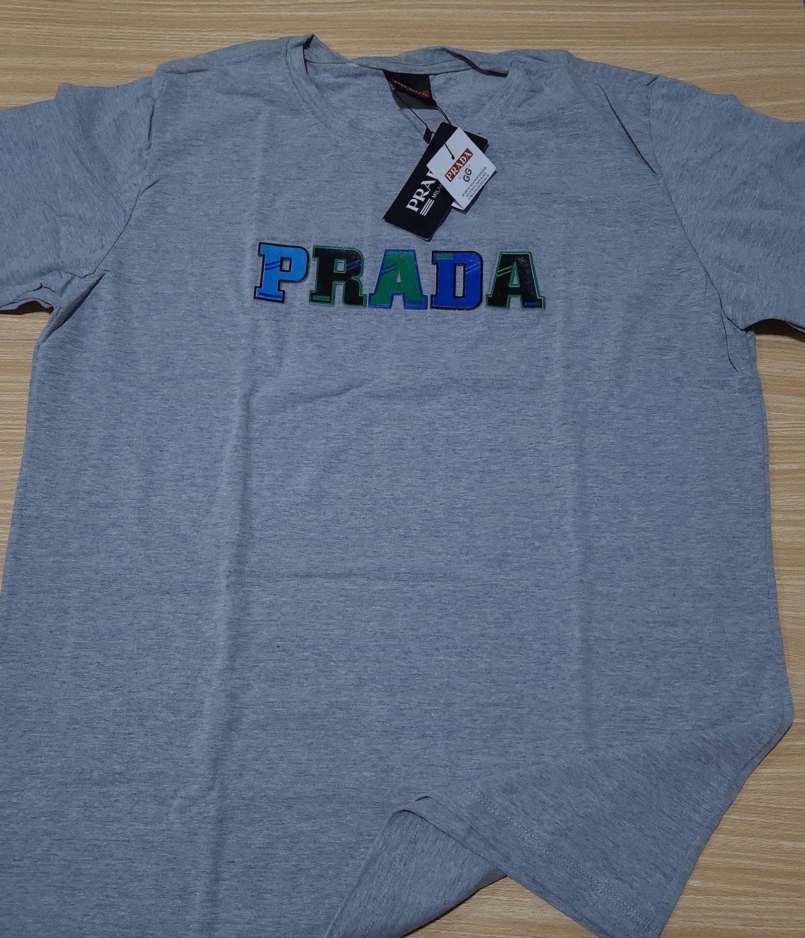 Camisa Prada GG Peruana 40.1 com Elastano