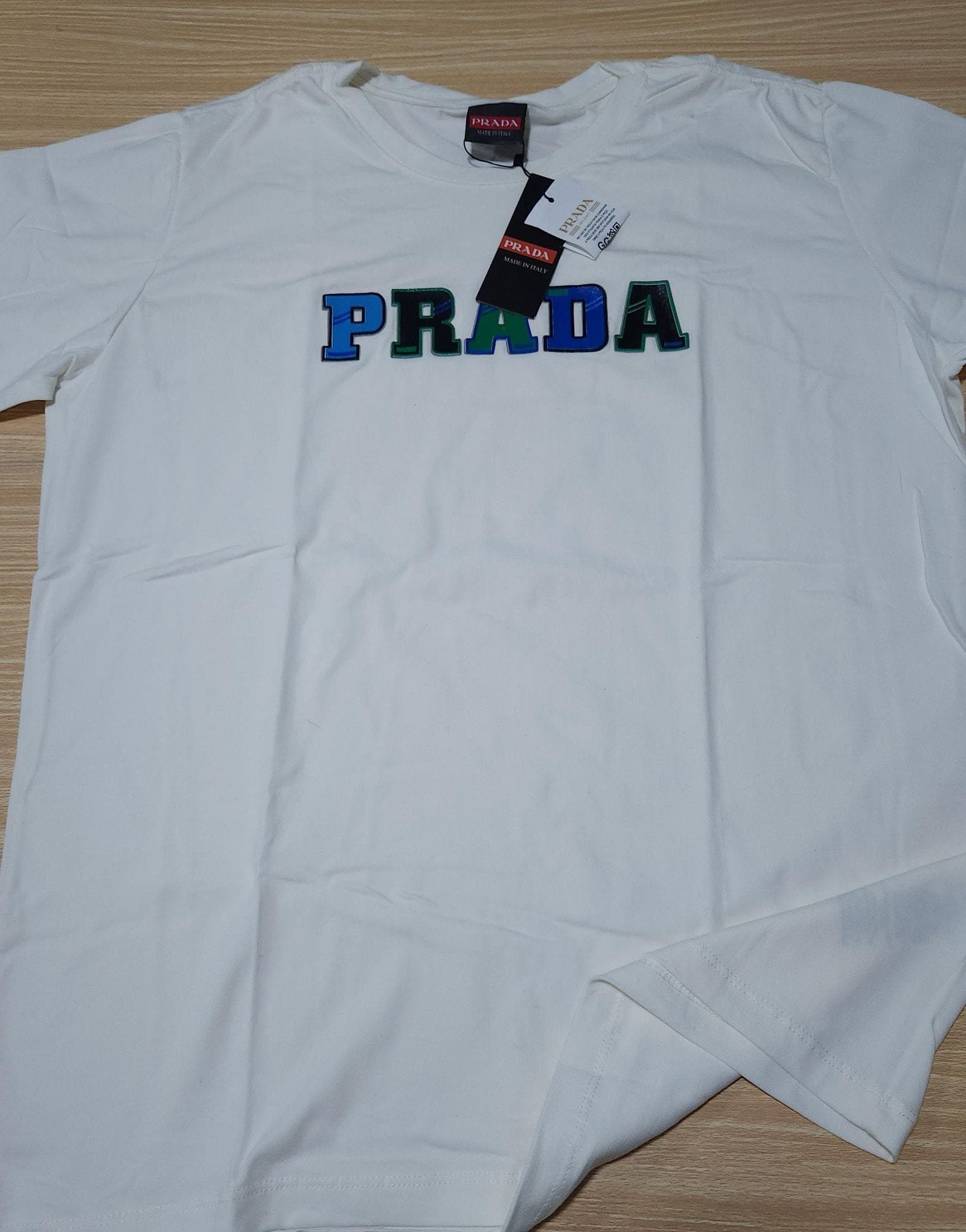Camisa Prada GG Peruana 40.1 com Elastano