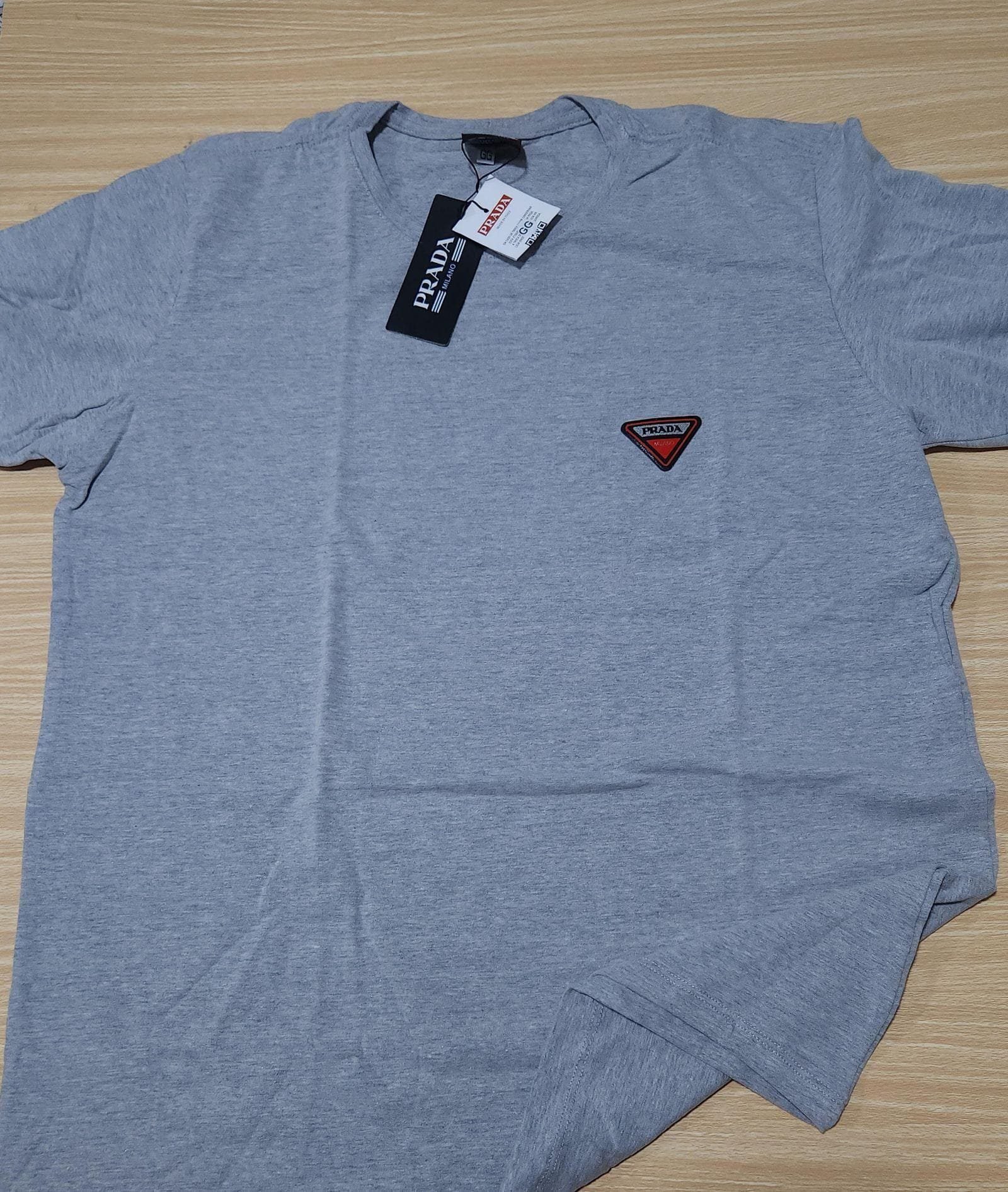 Camisa Prada GG Peruana 40.1 com Elastano