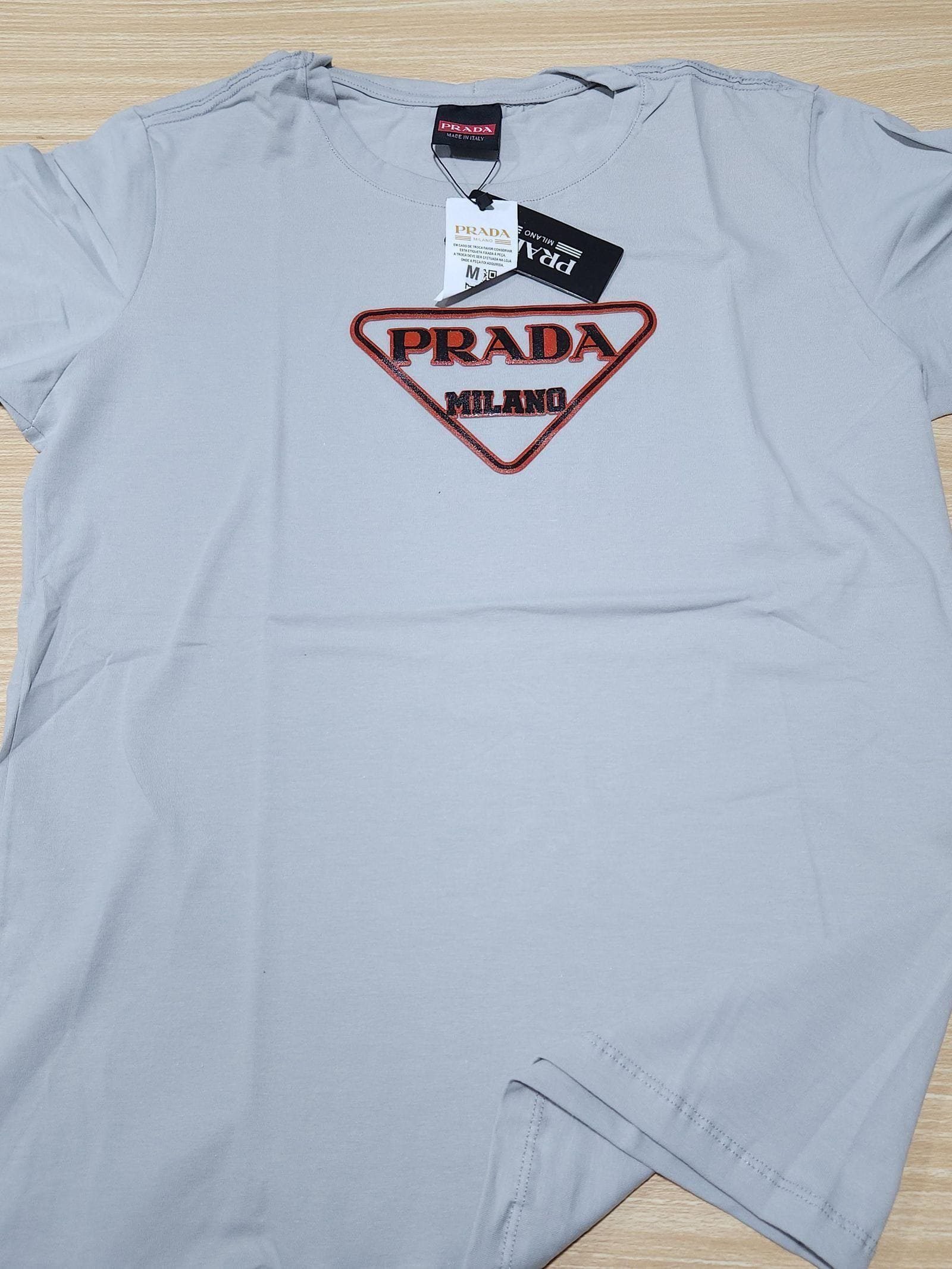 Camisa Prada M Peruana 40.1 com Elastano