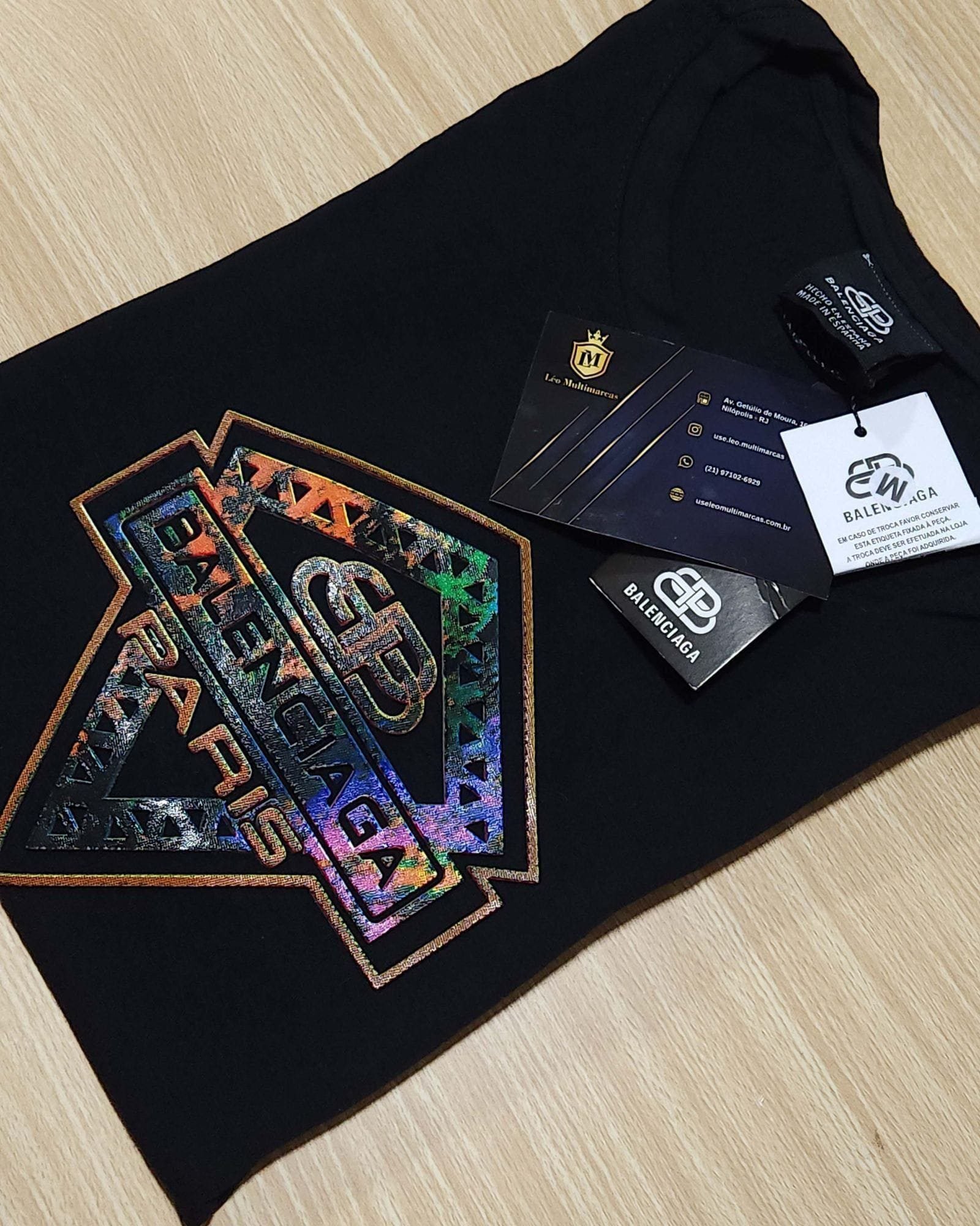 Camisa Balenciaga M Peruana 40.1 com Elastano