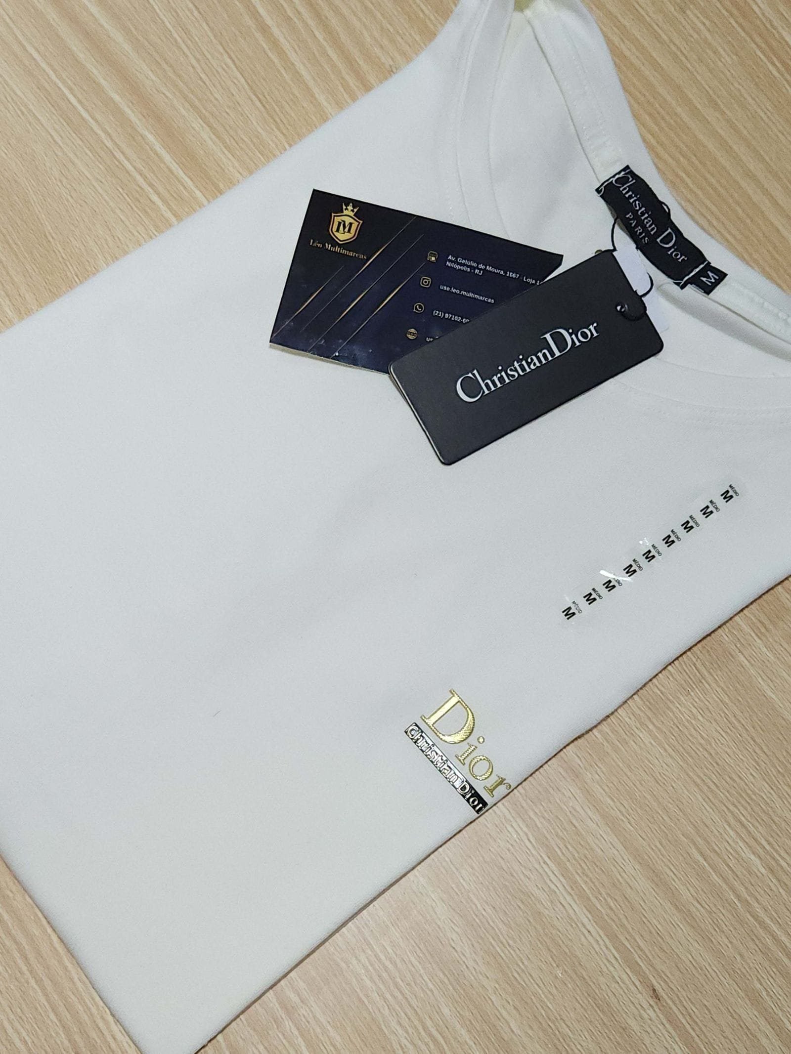 Camisa Dior M Peruana 40.1 com Elastano