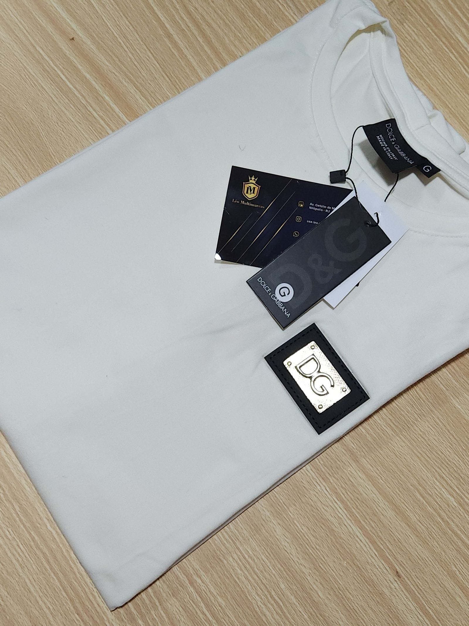 Camisa Dolce Gabbana G Peruana 40.1 com Elastano – G, OffWhite