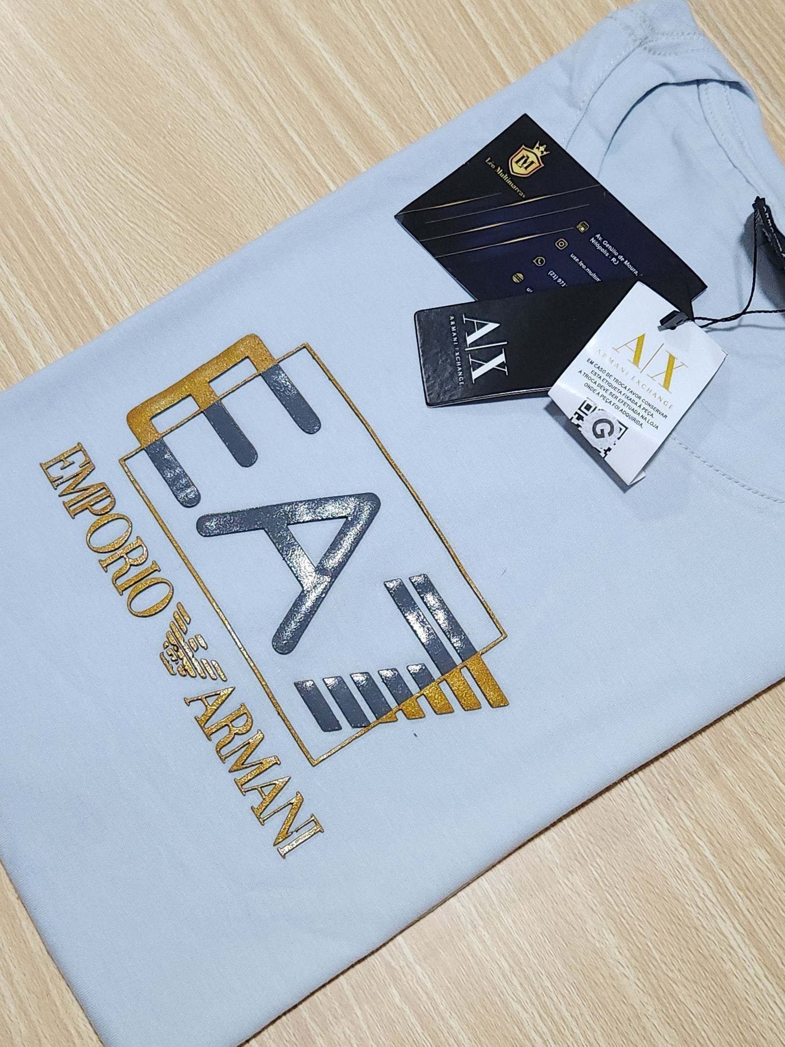 Camisa Emporio Armani Exchange G Peruana 401 Com Elastano 6