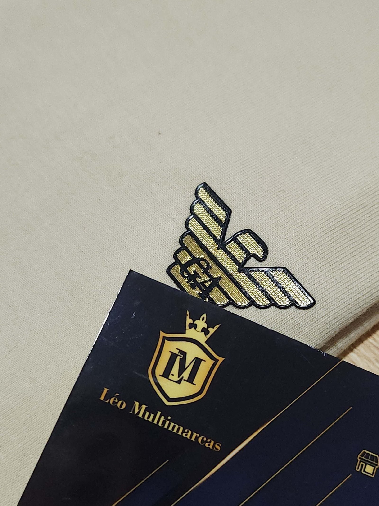 Camisa Empório Armani Exchange M Peruana 40.1 com Elastano