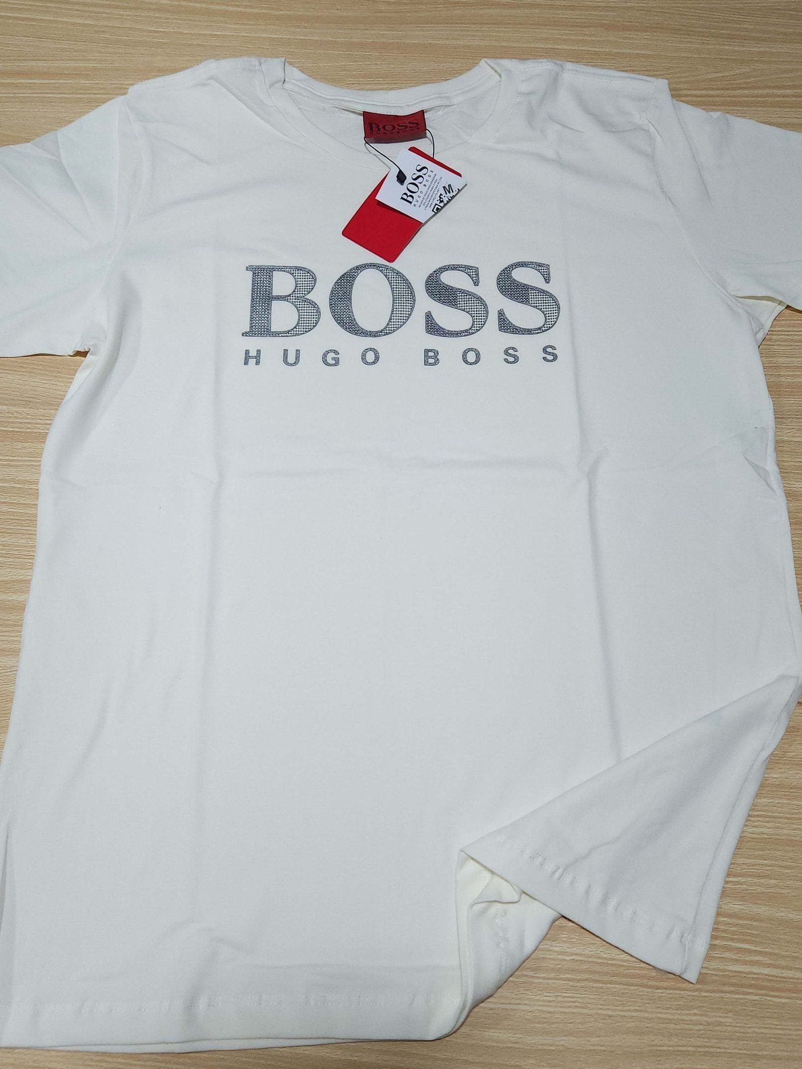 Camisa Hugo Boss M Peruana 40.1 com Elastano